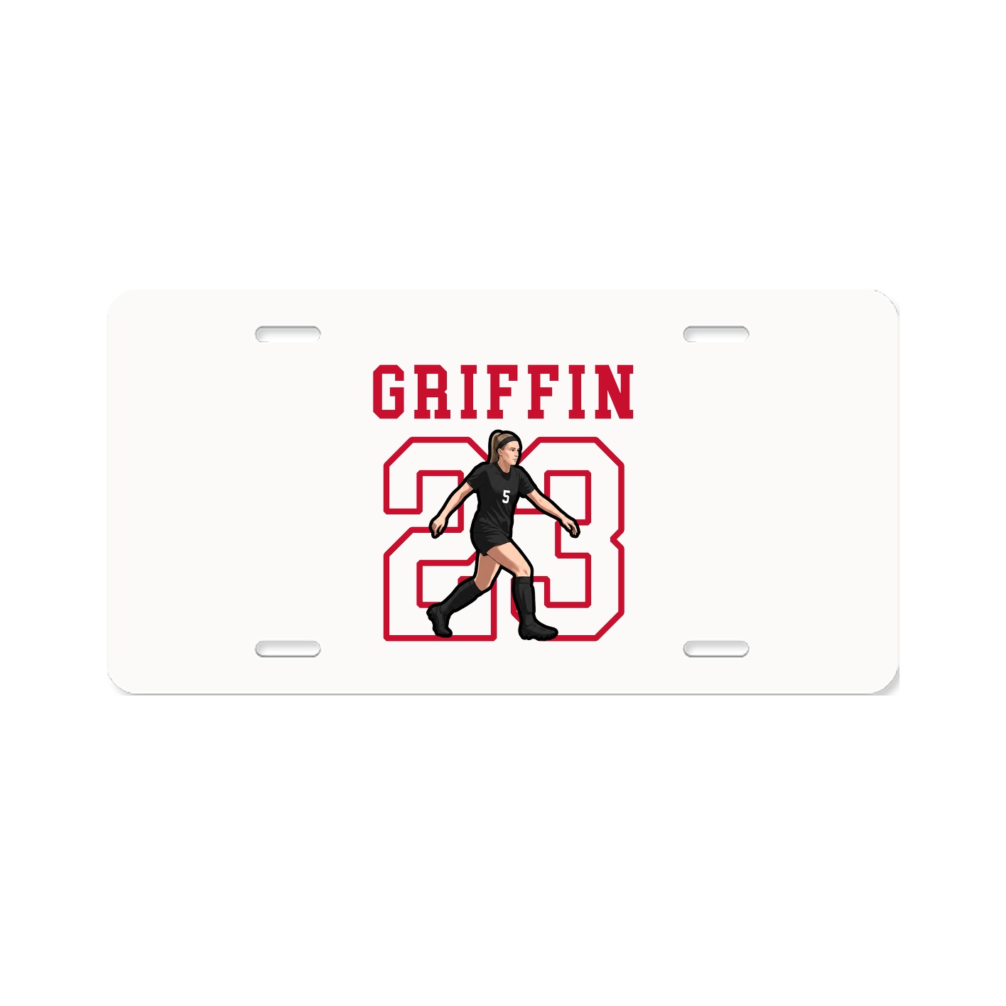 License Plate — Shirsey in Classic