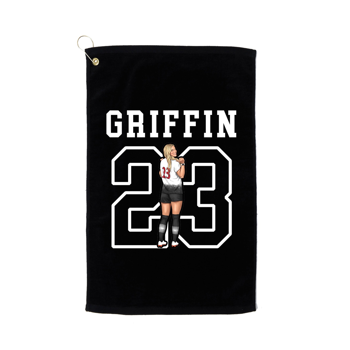 Golf Towel — Shirsey in Black
