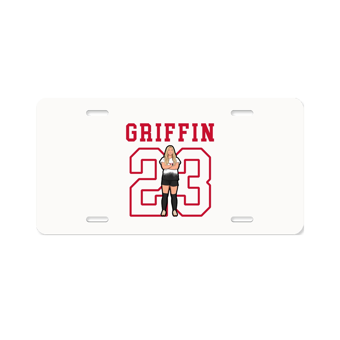 License Plate — Shirsey in Classic
