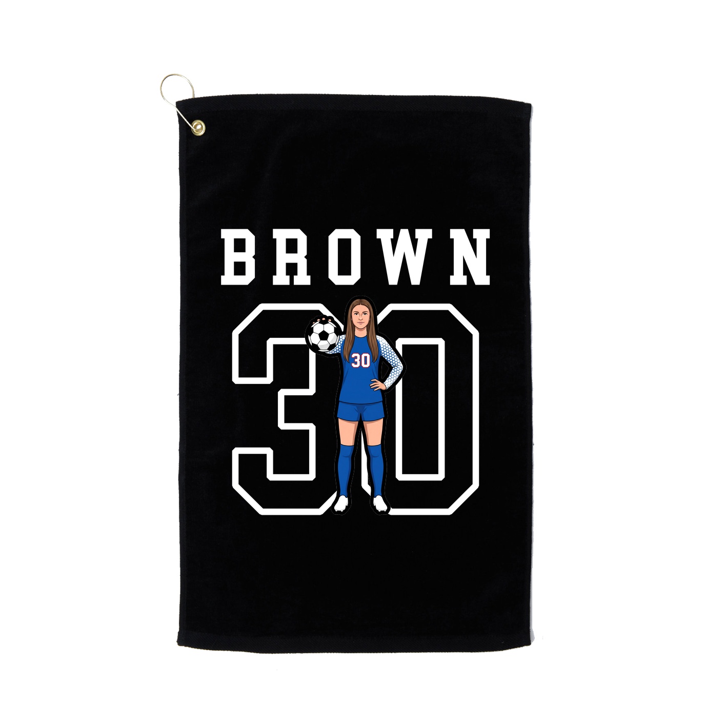 Golf Towel — Shirsey in Black