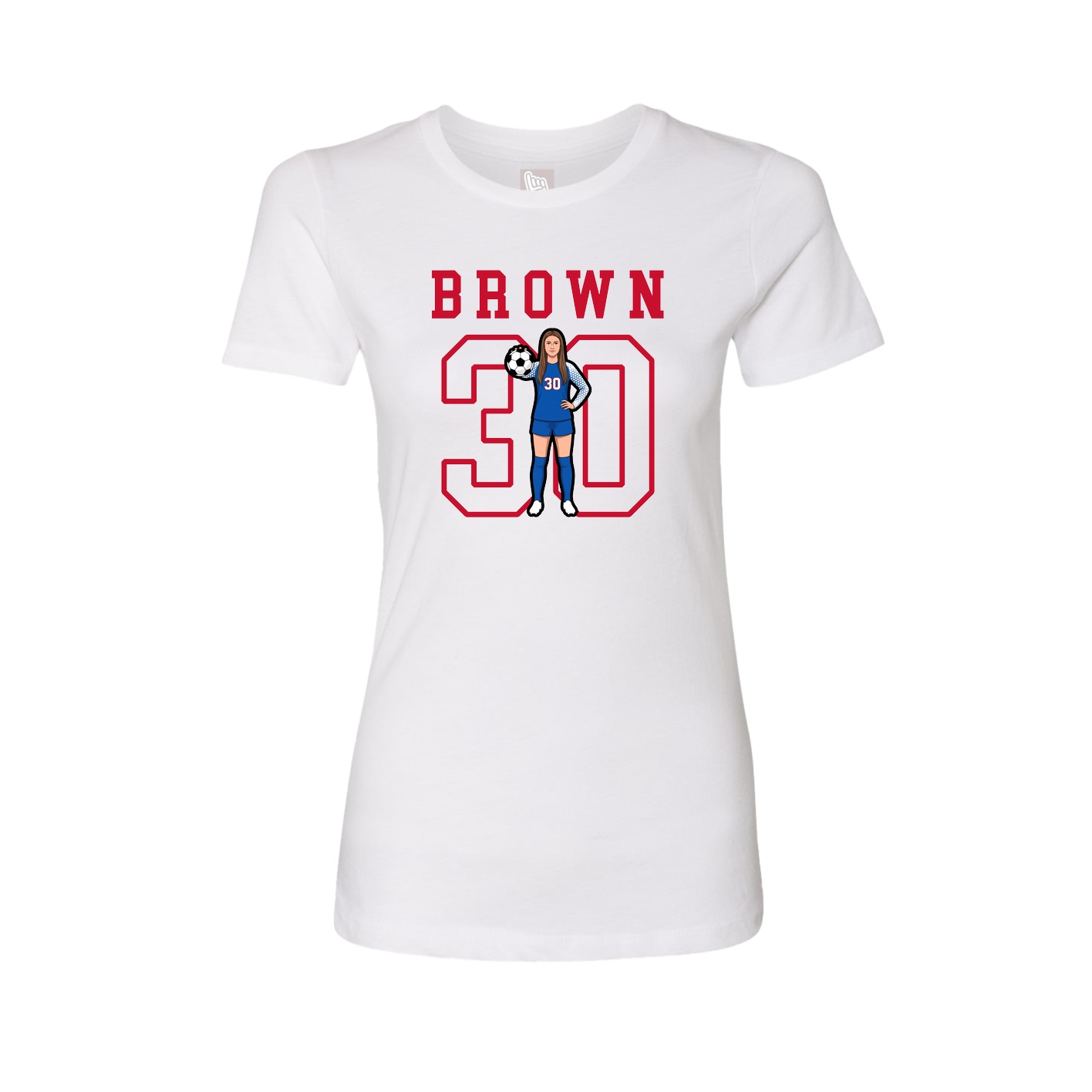 Fitted Women's Tee — Shirsey in White