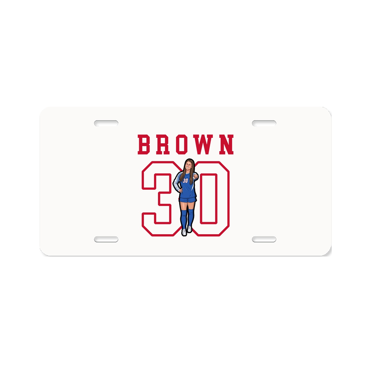 License Plate — Shirsey in Classic