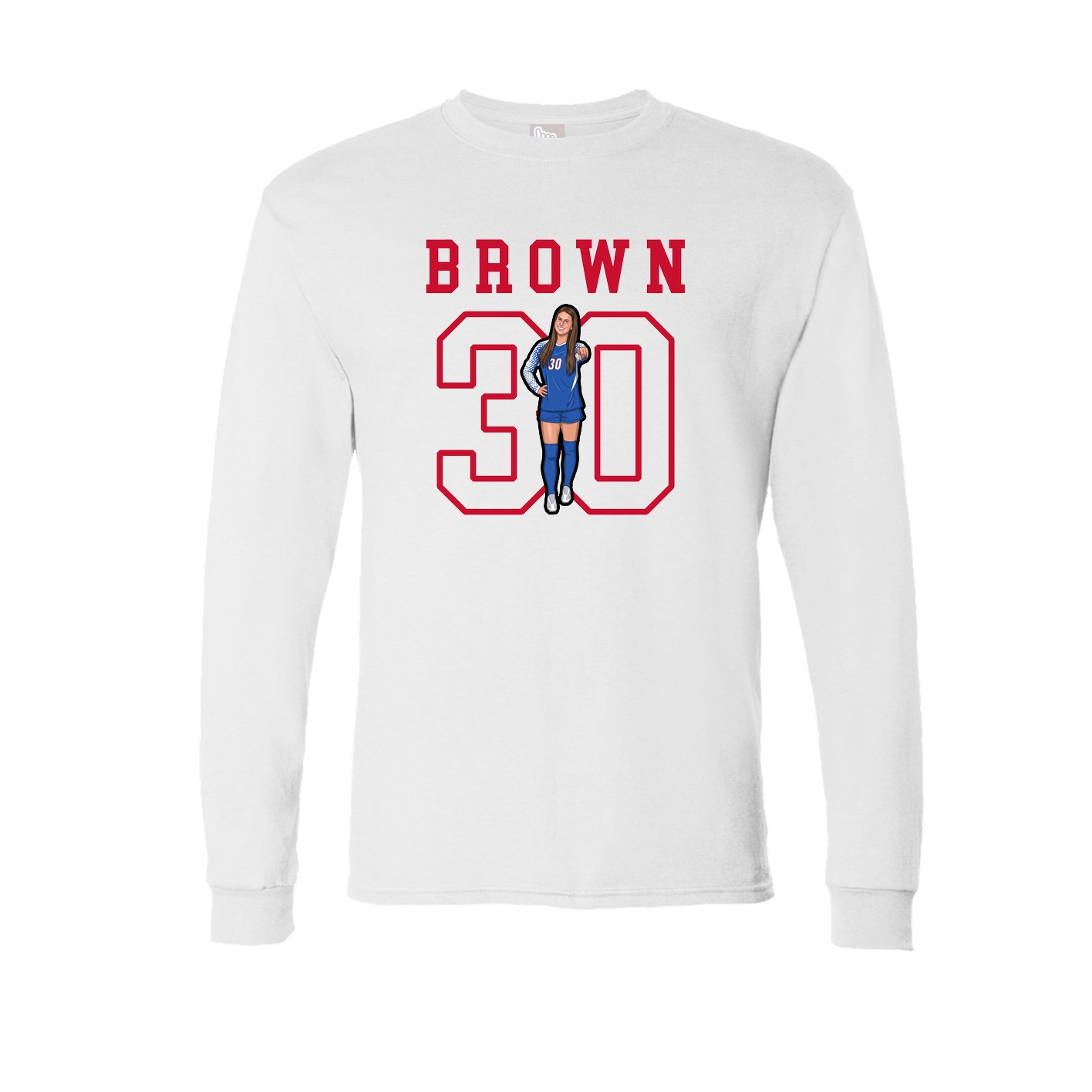 Long Sleeve Tee — Shirsey in White