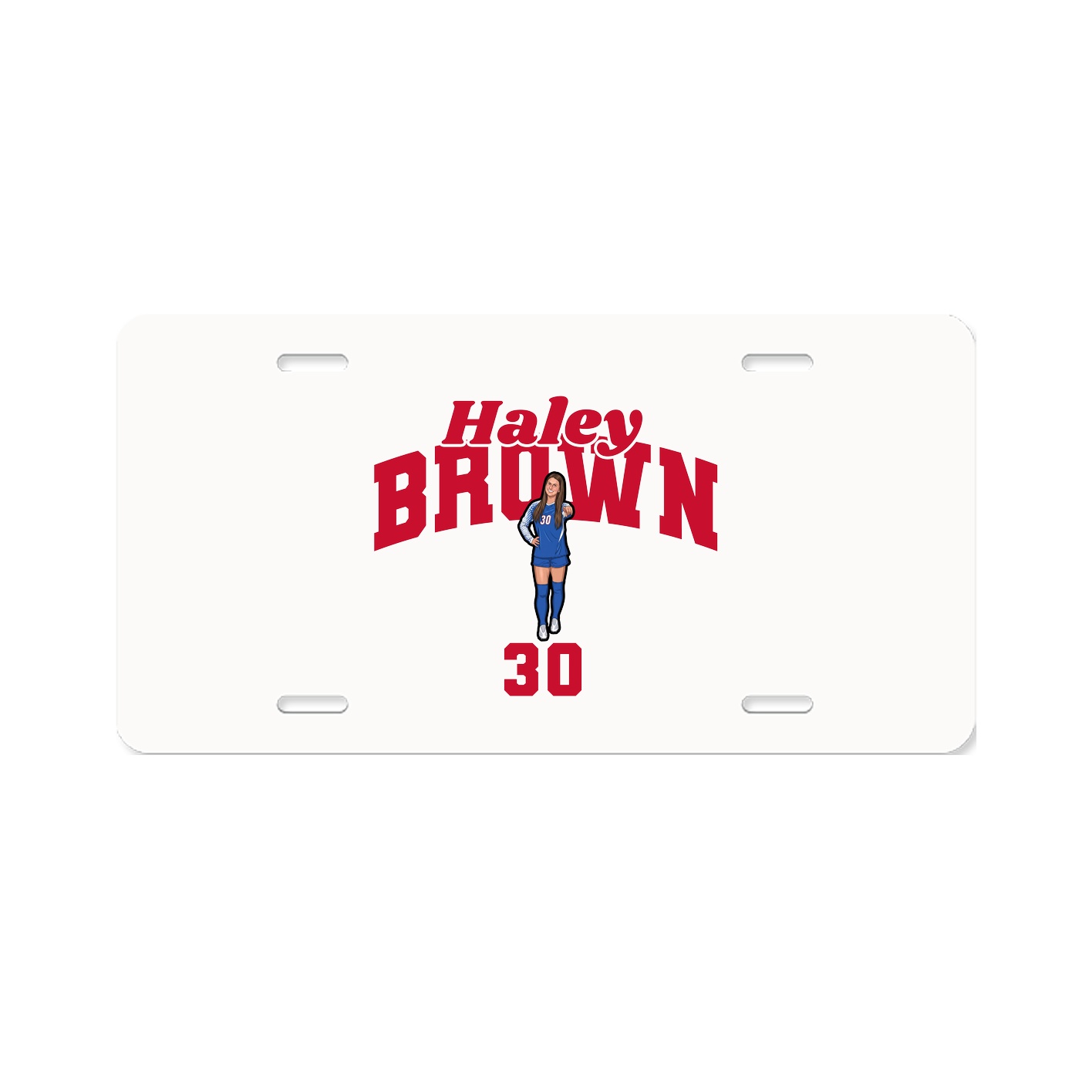 License Plate — Signature Arch in Classic