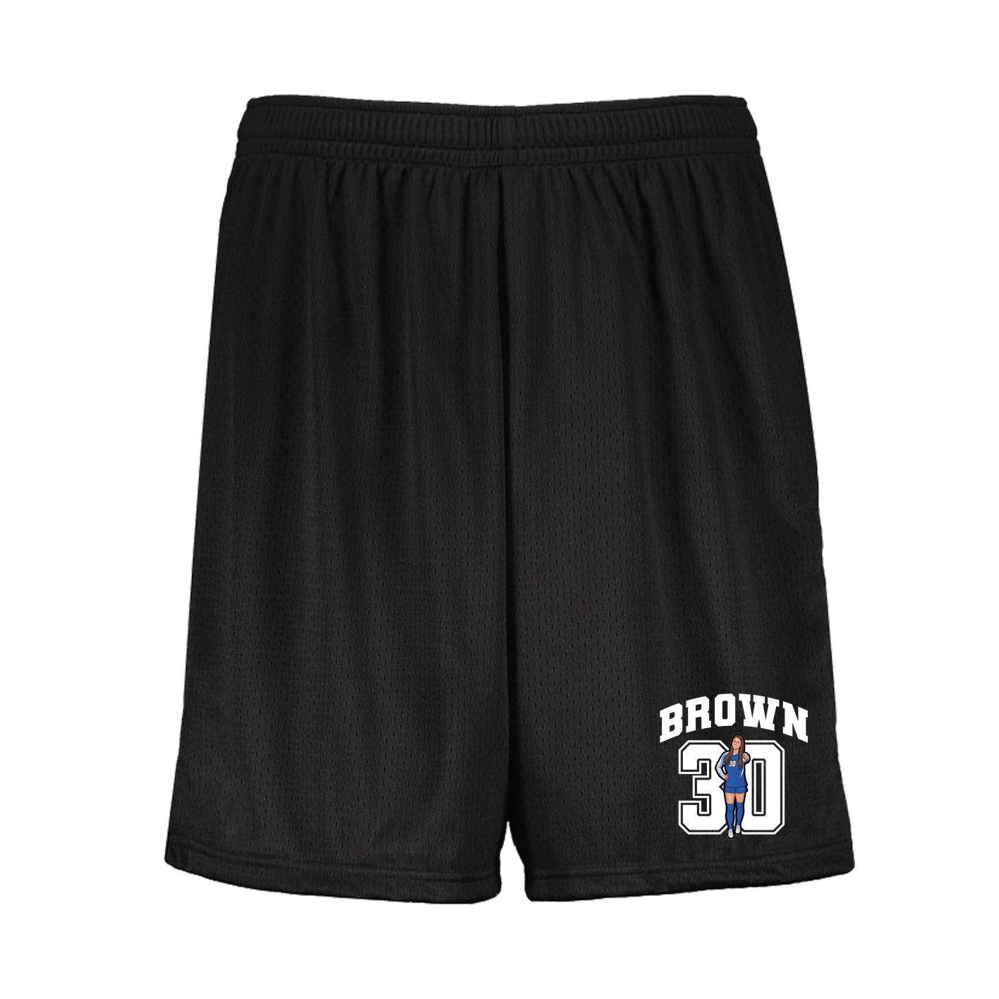 Shorts — Number in Black