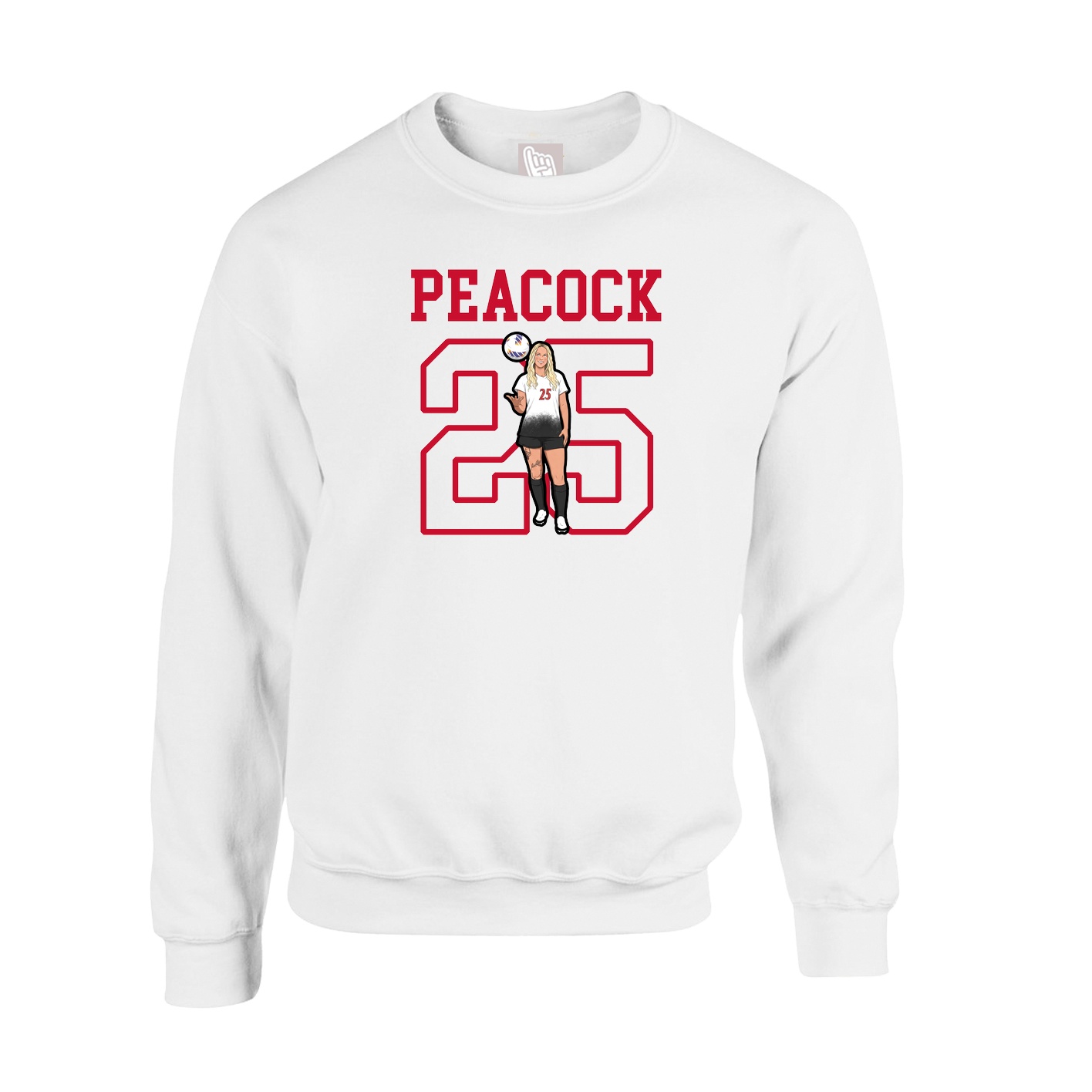 Fleece Crew — Shirsey in White