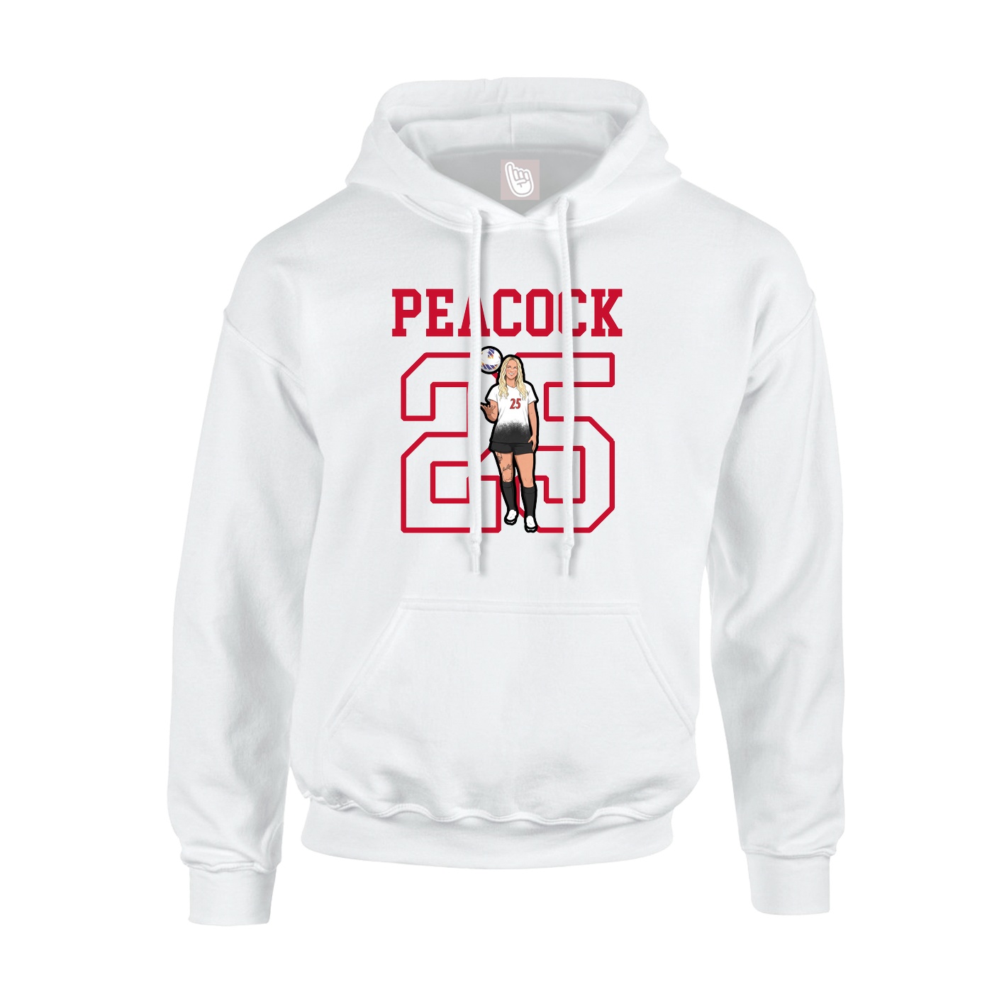 Youth Hoodie — Shirsey in White