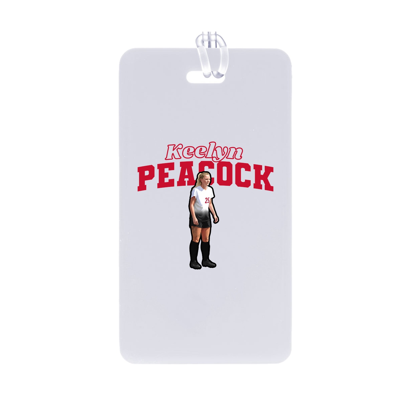 Bag Tag — Name Arch in Classic