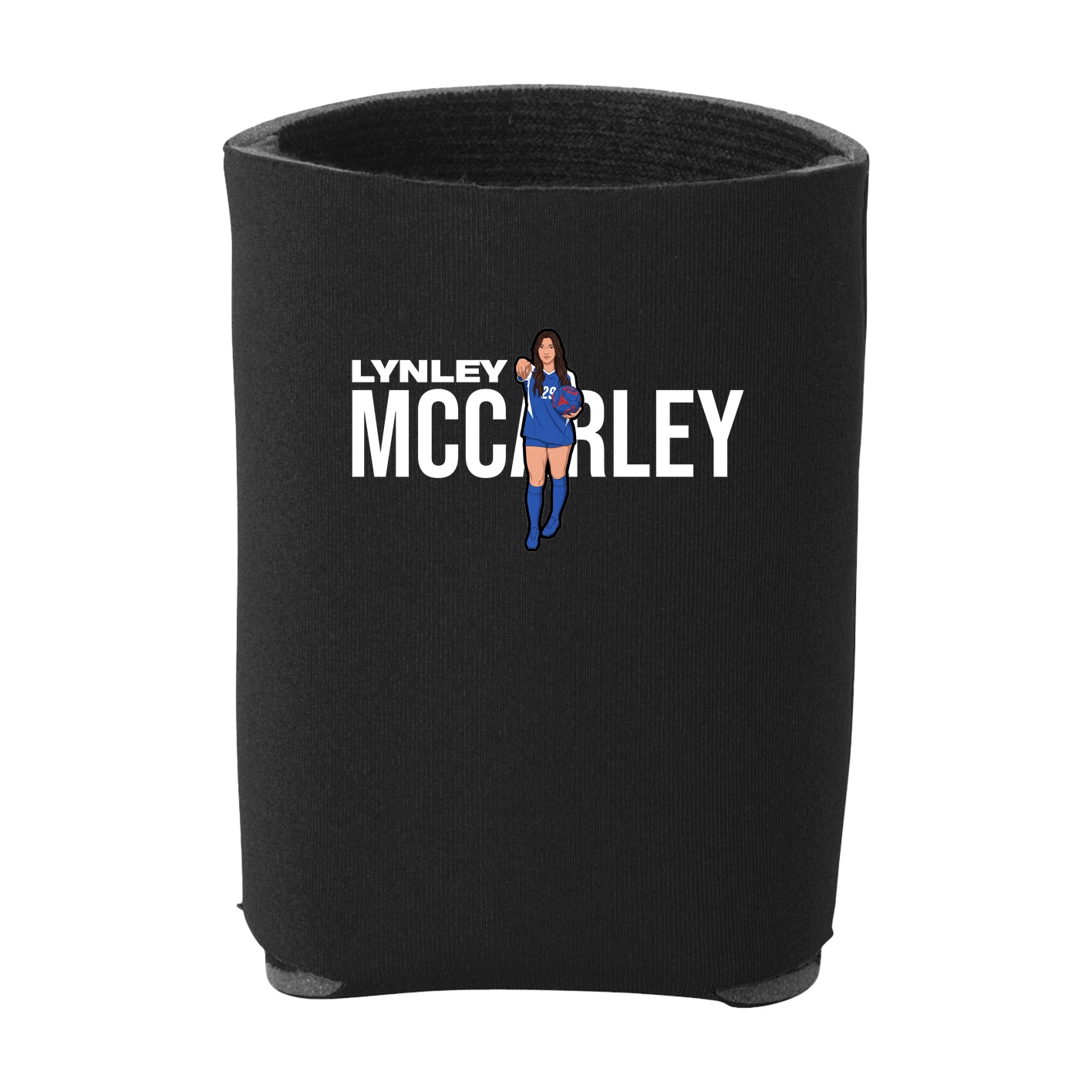 Can Holder — Player Name in Black