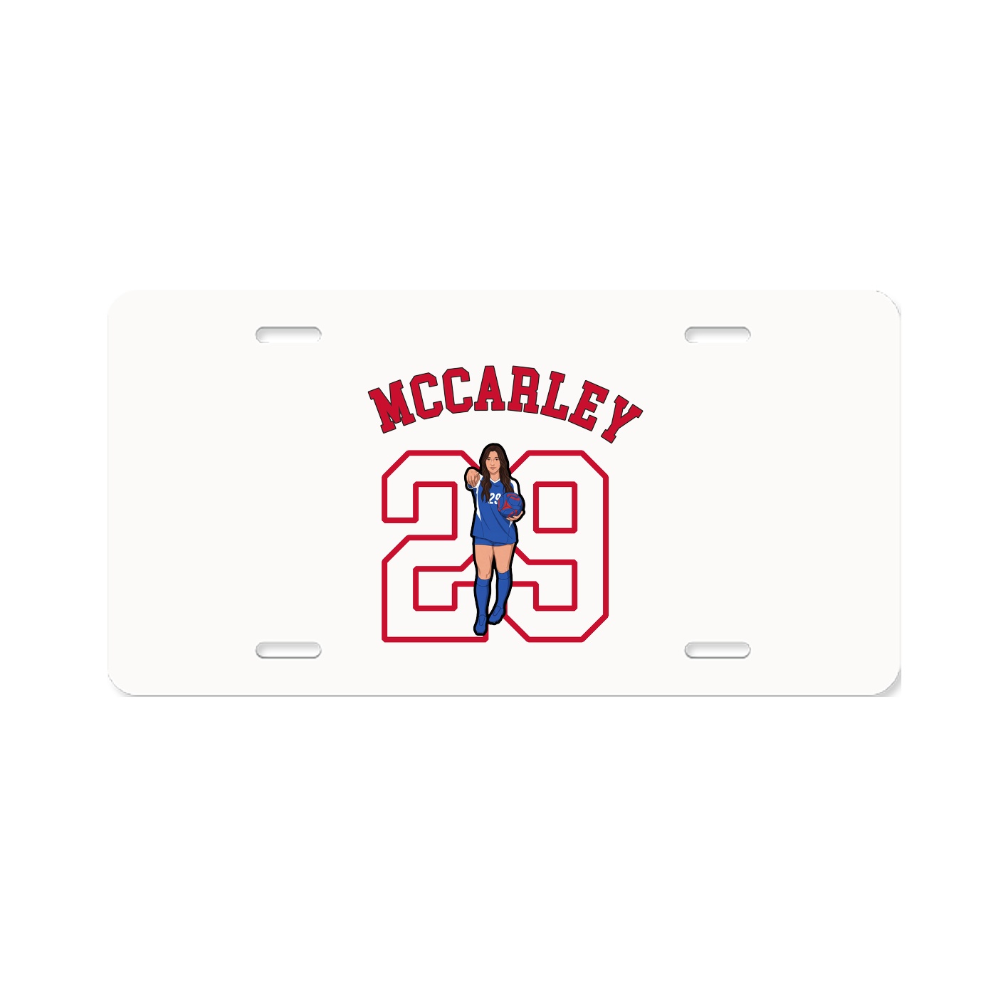 License Plate — Shirsey Arch in Classic