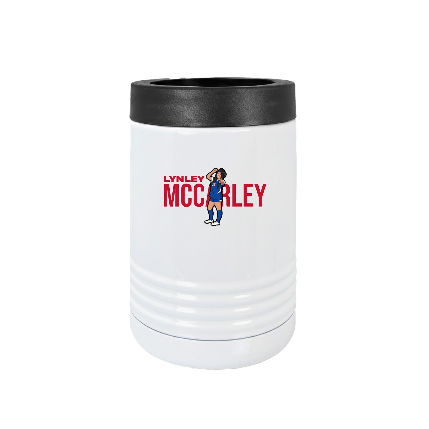 Beverage Holder — Player Name in White
