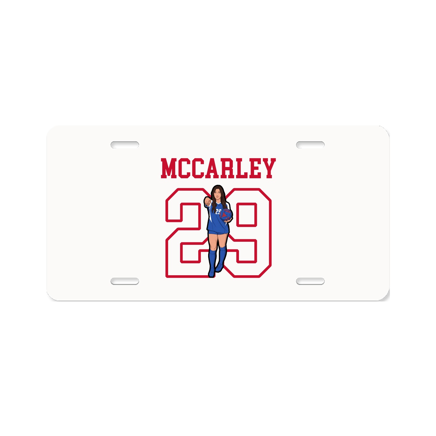 License Plate — Shirsey in Classic