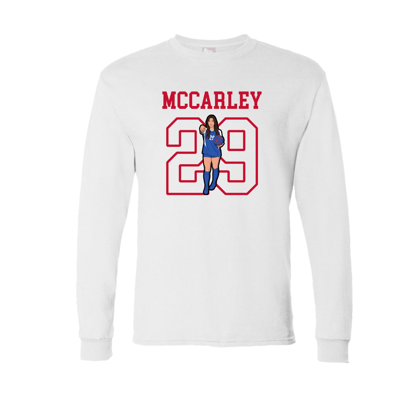 Long Sleeve Tee — Shirsey in White