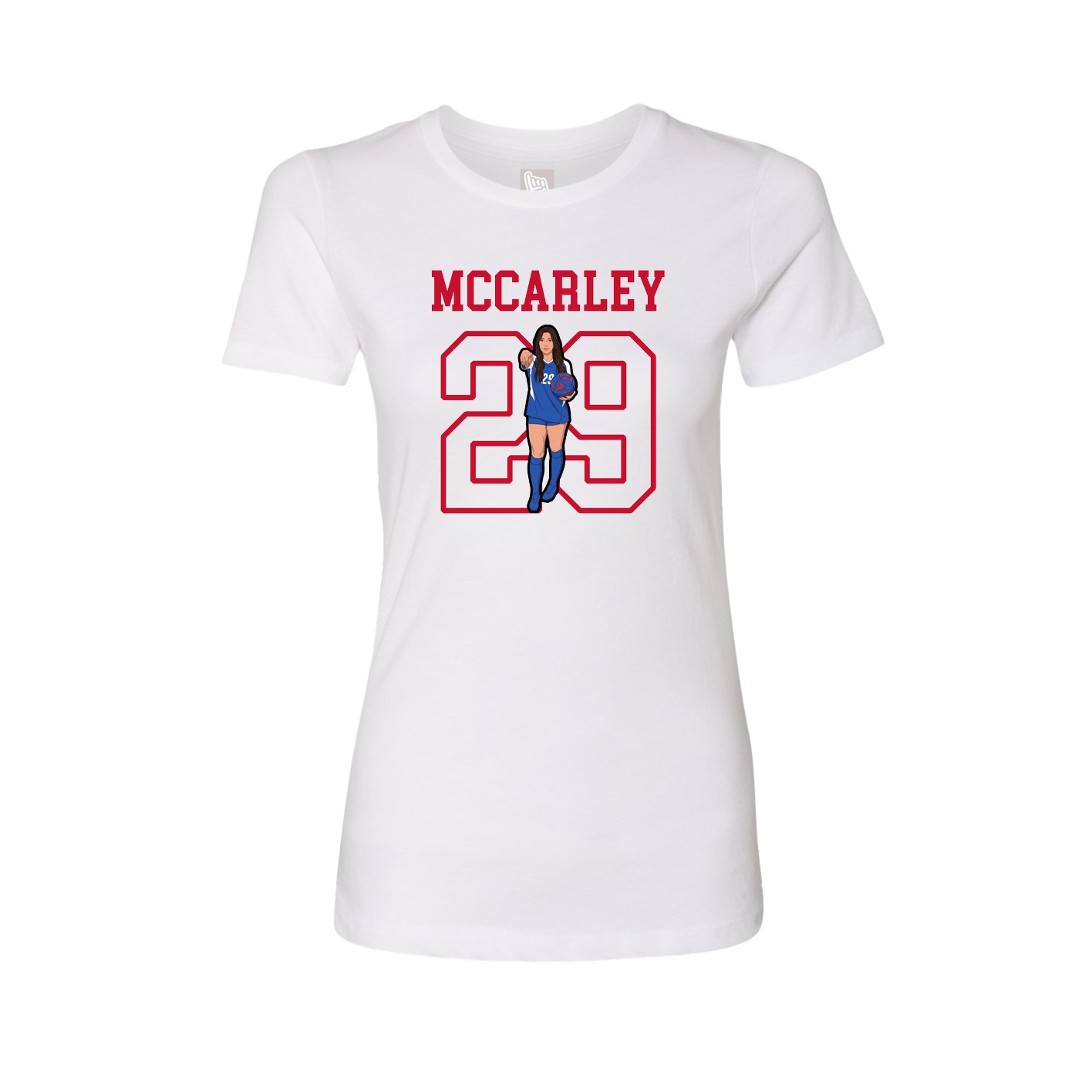 Fitted Women's Tee — Shirsey in White