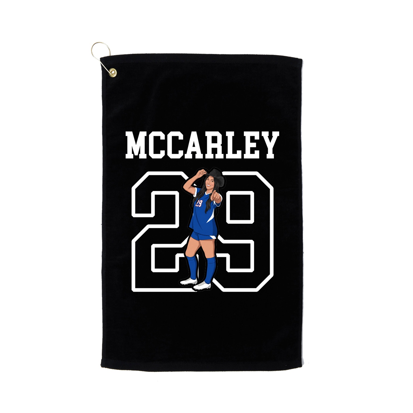 Golf Towel — Shirsey in Black