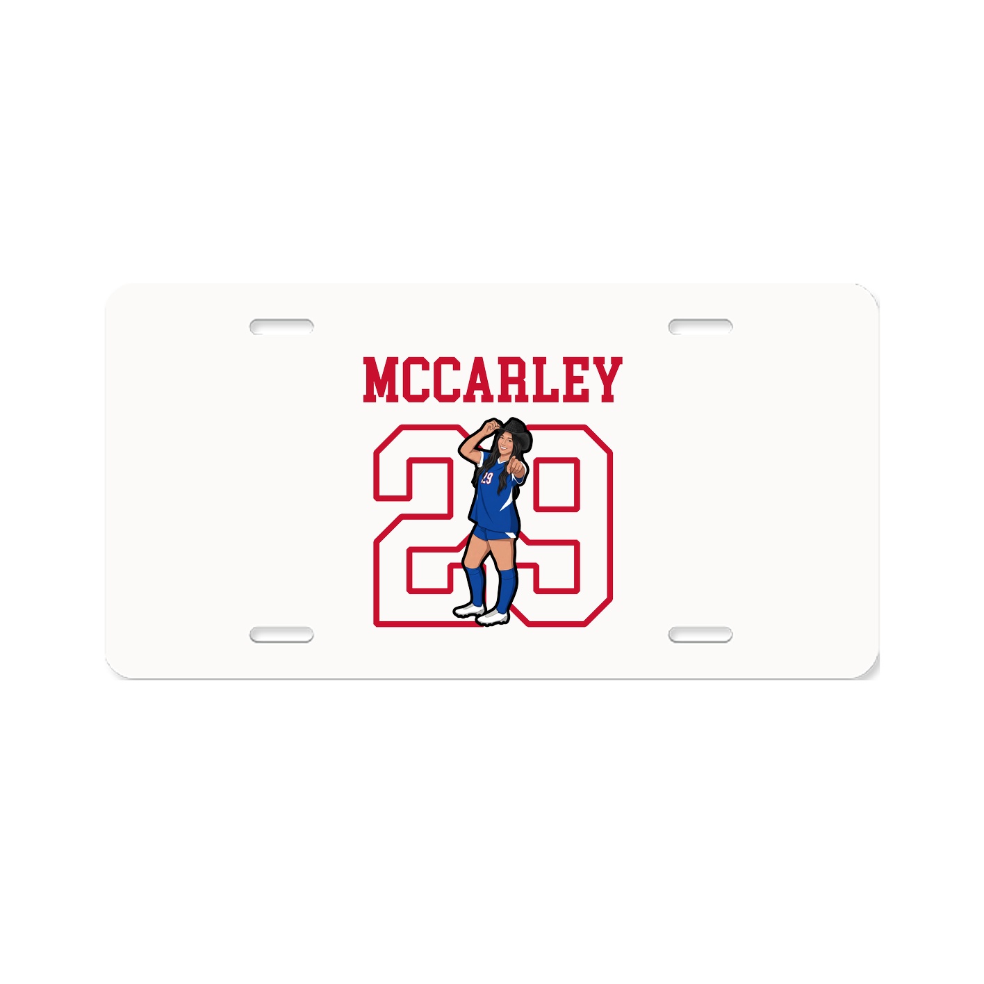 License Plate — Shirsey in Classic