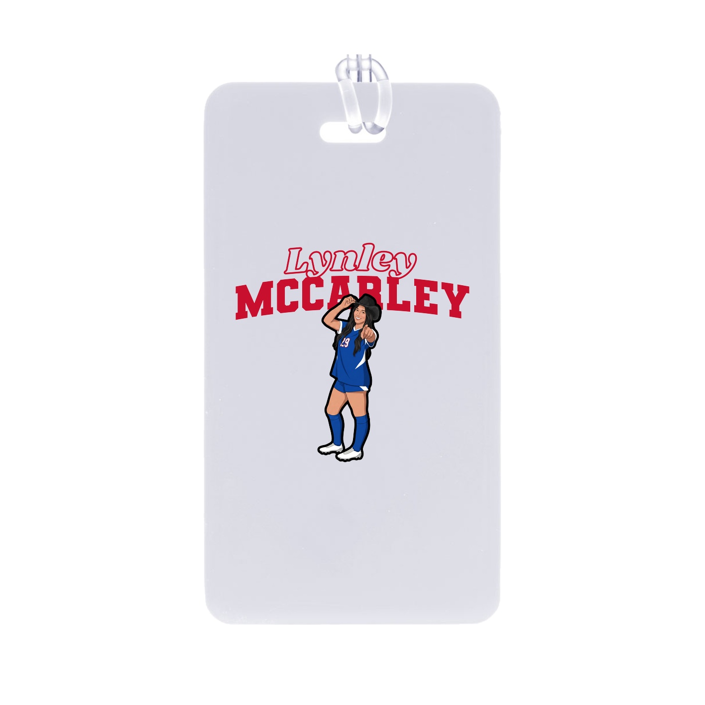 Bag Tag — Name Arch in Classic