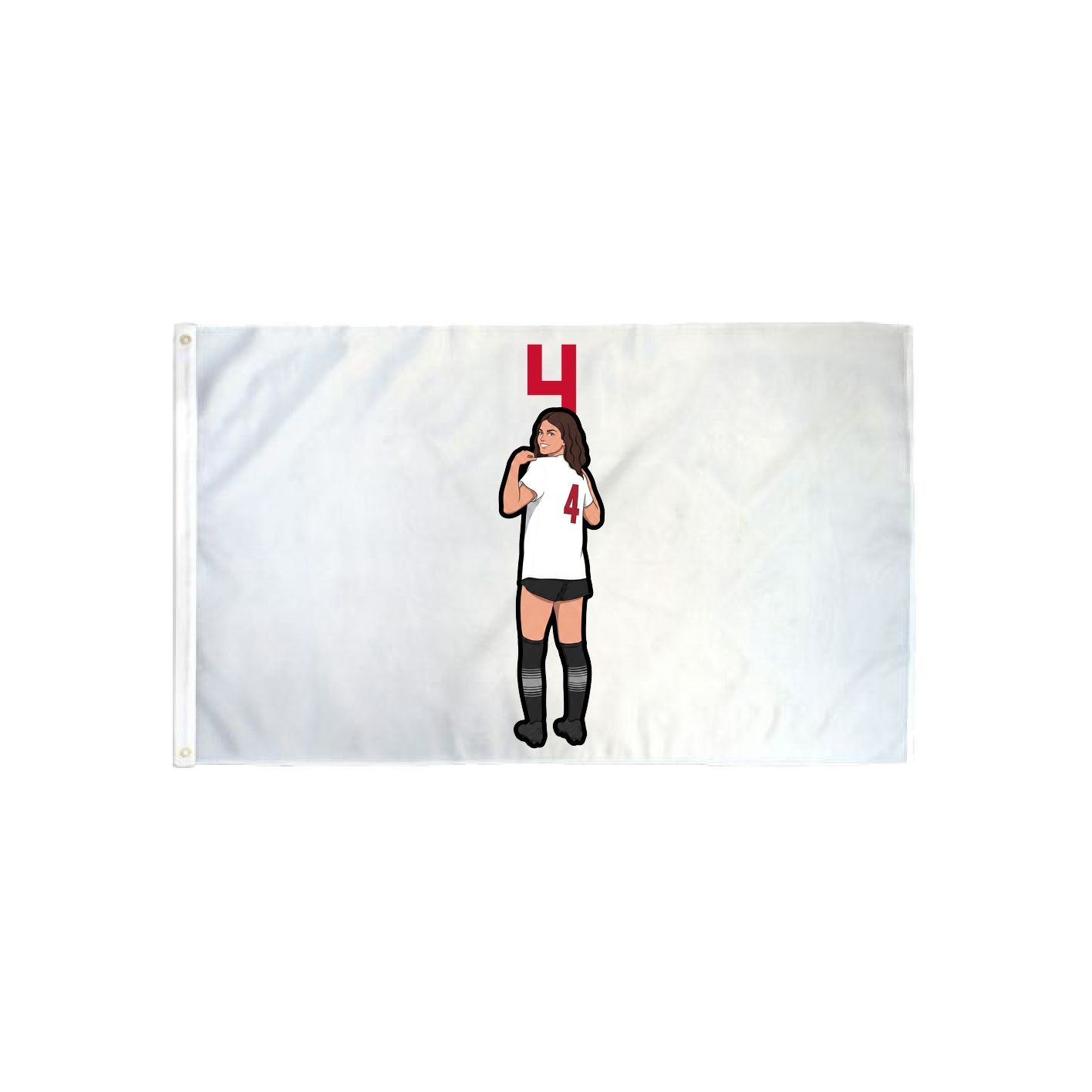 3x5 Flag — Number Top in Classic