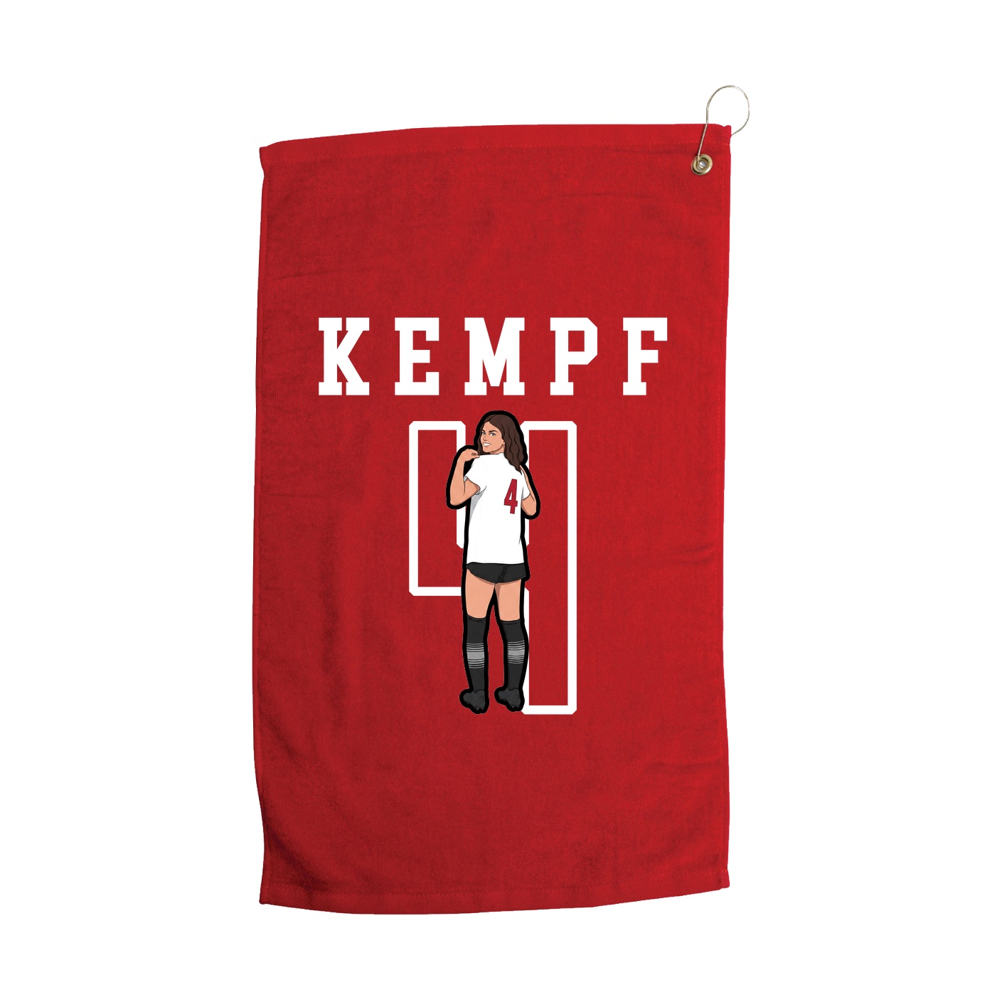 Golf Towel — Shirsey in Red