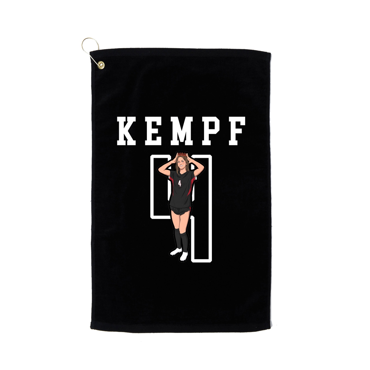 Golf Towel — Shirsey in Black