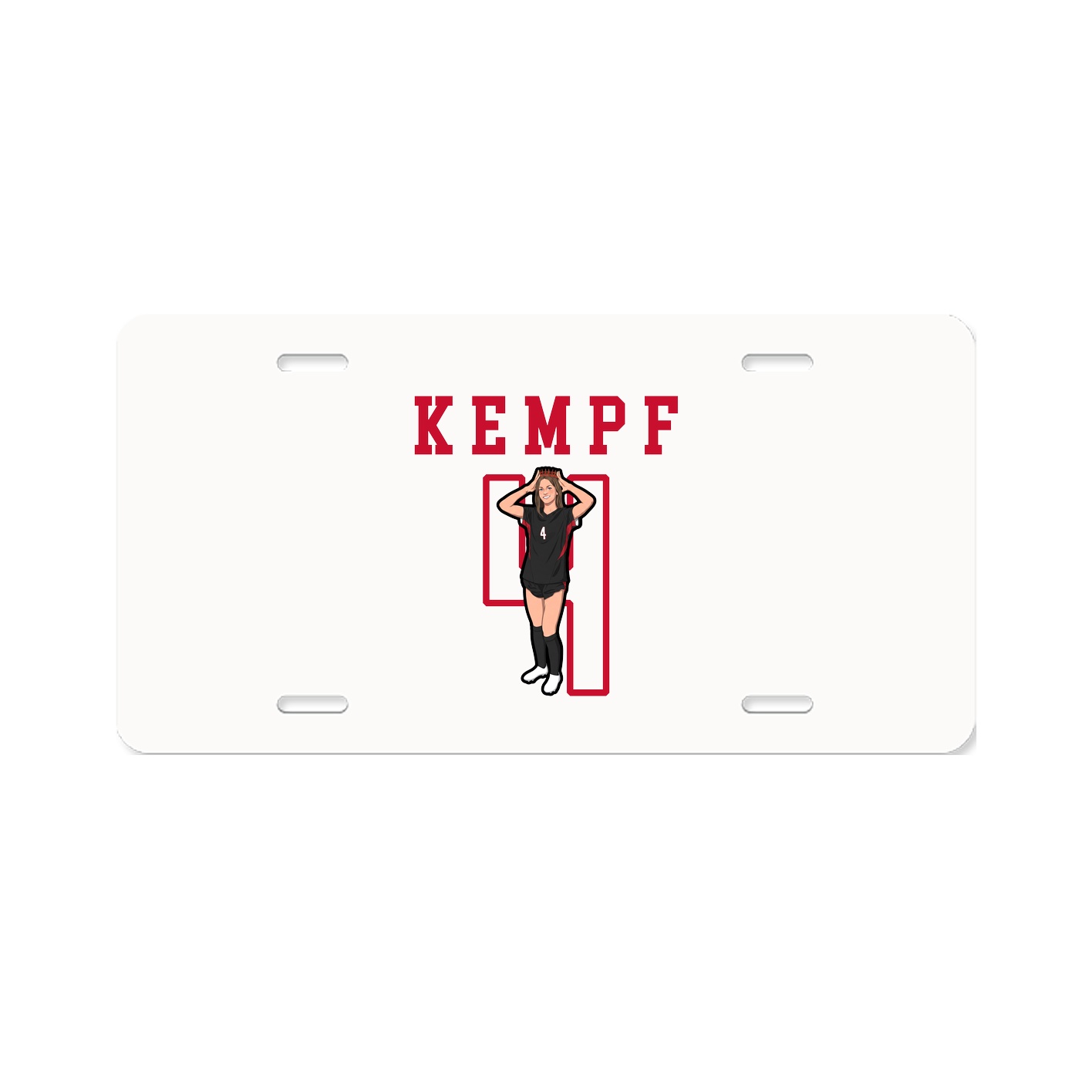 License Plate — Shirsey in Classic