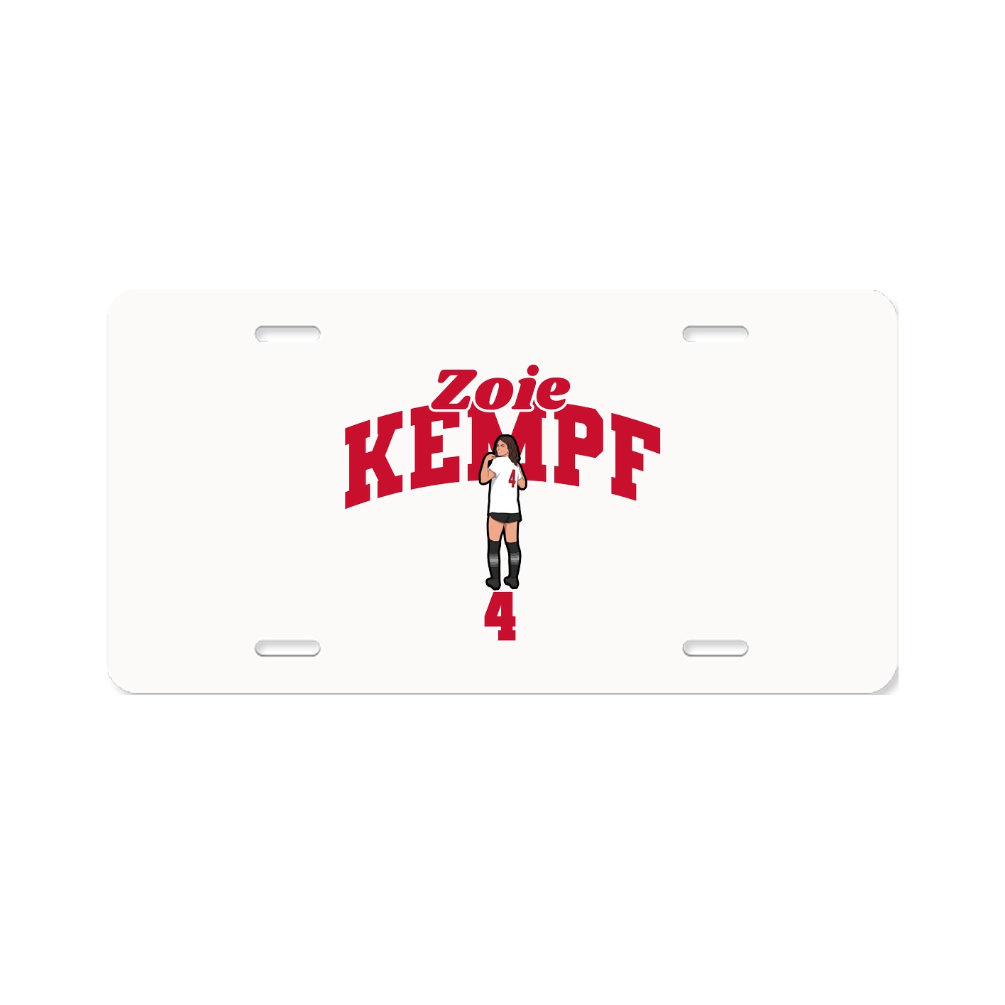 License Plate — Signature Arch in Classic