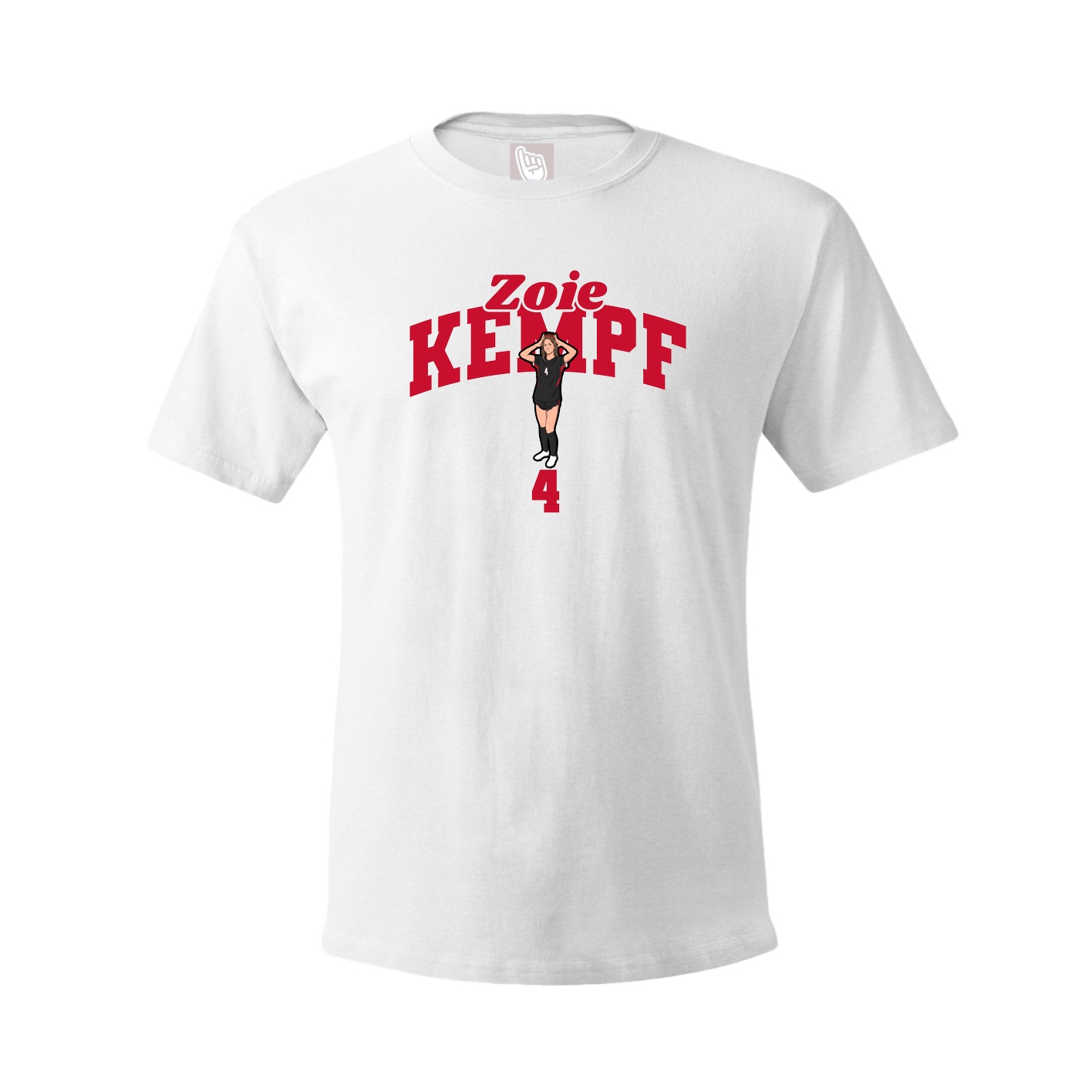 Tee — Signature Arch in White