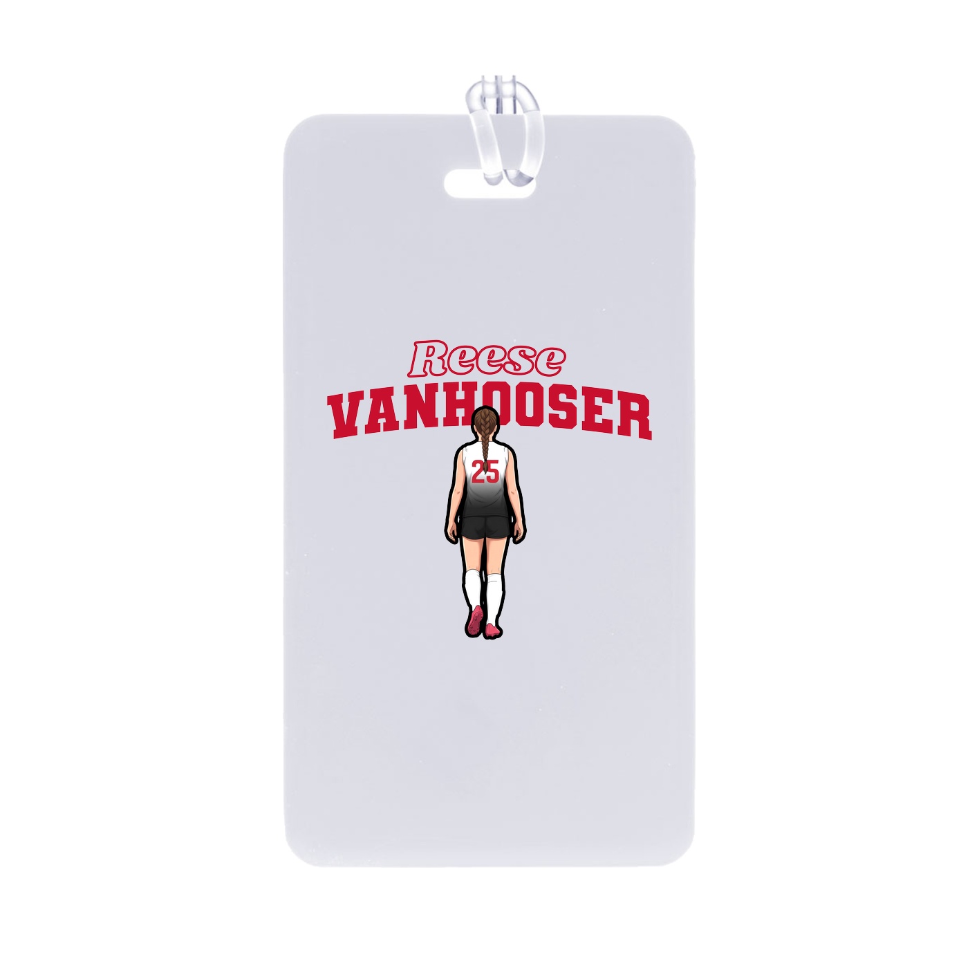 Bag Tag — Name Arch in Classic