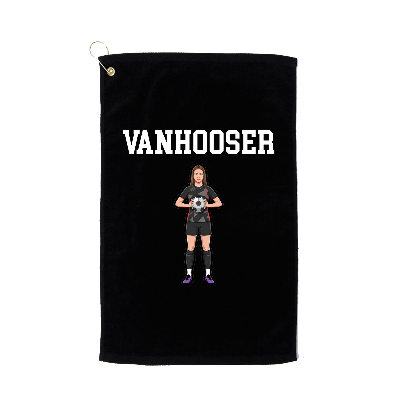 Golf Towel — Shirsey in Black