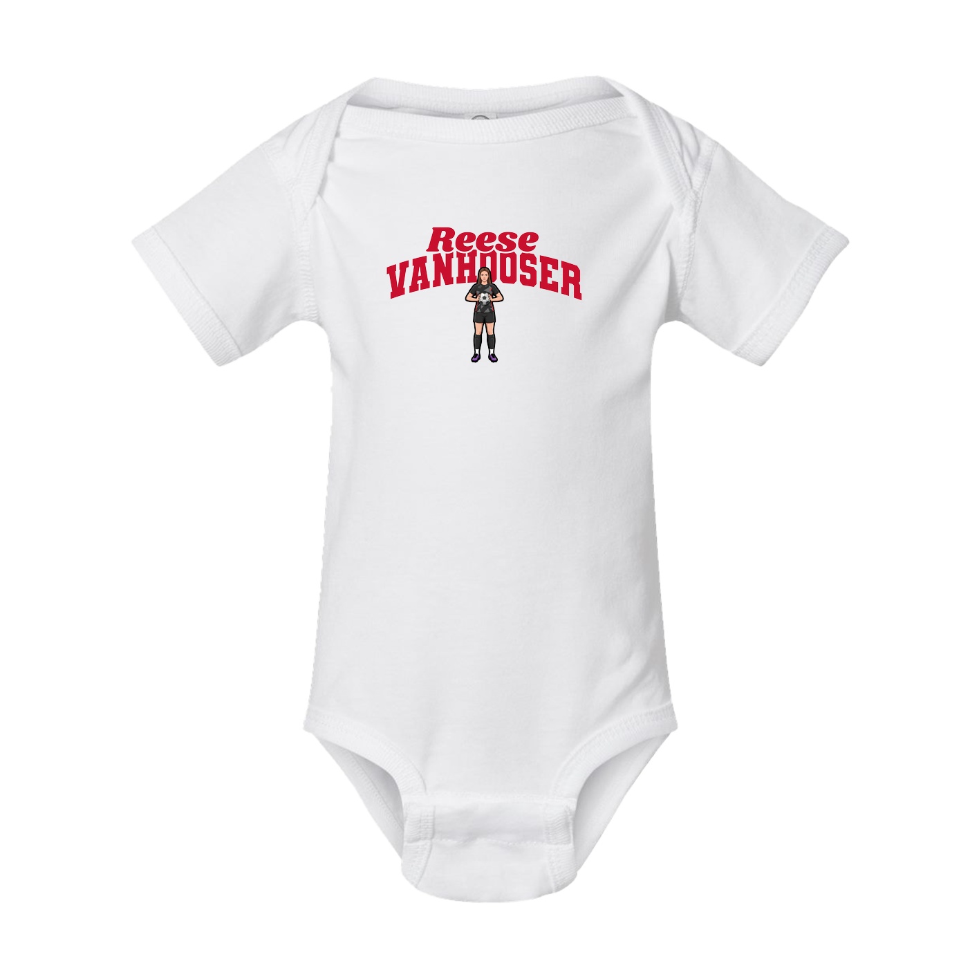 Baby Onesie — Signature Arch in White