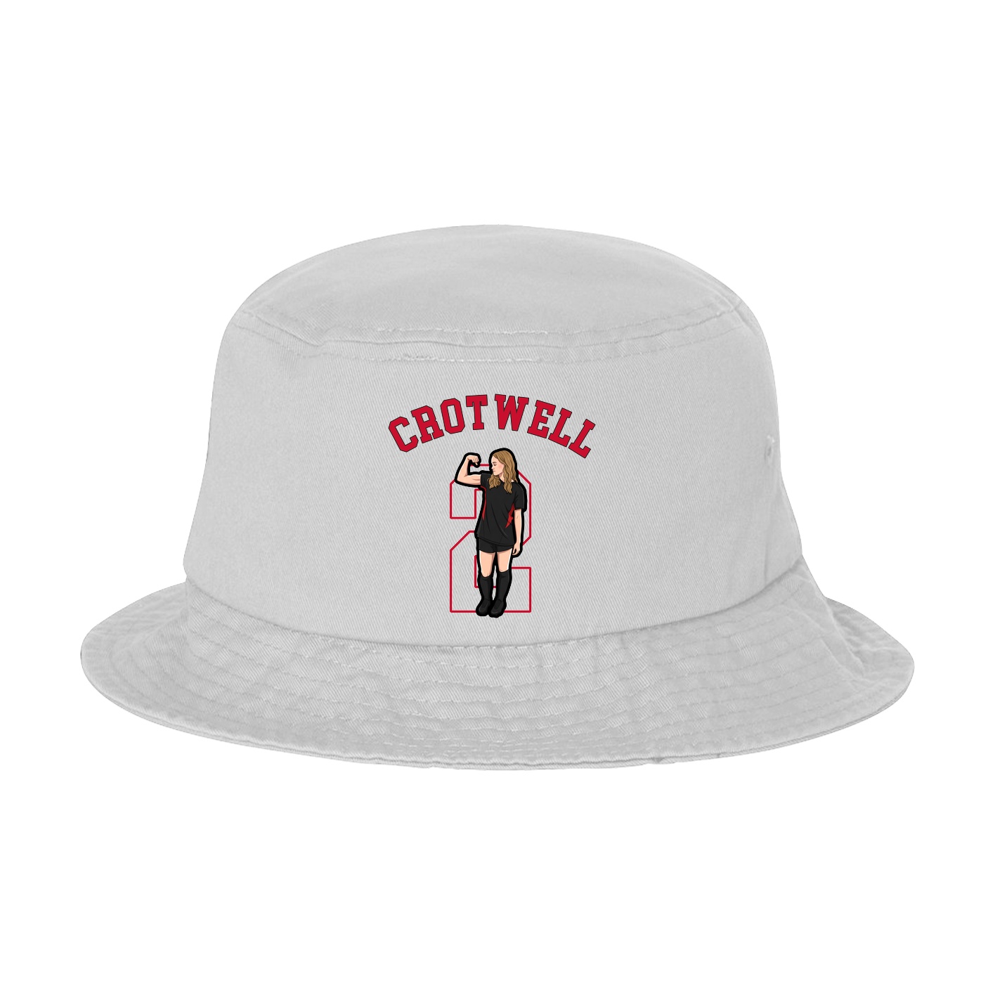 Bucket Cap — Shirsey Arch in White