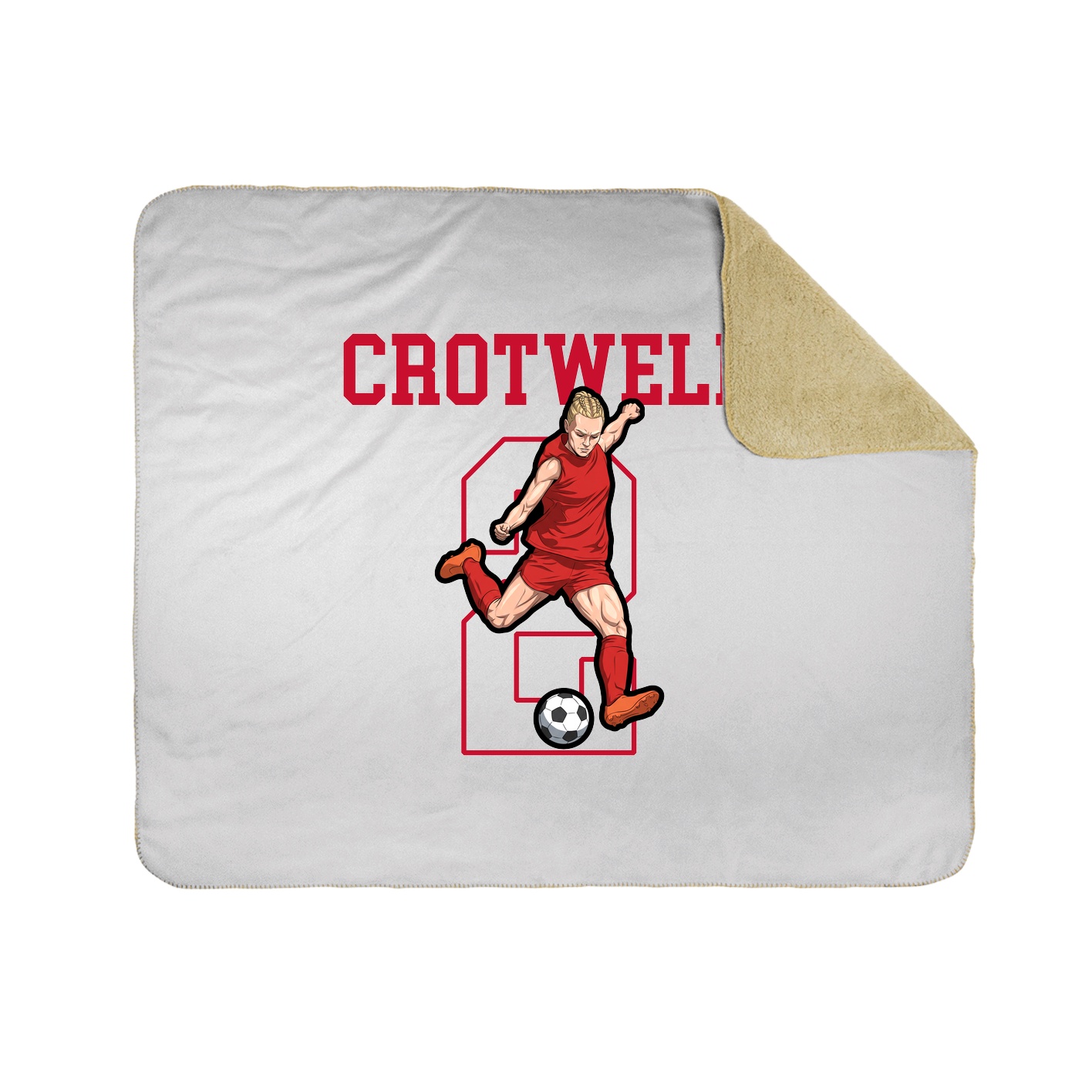 50x60 Sherpa Lined Throw Blanket