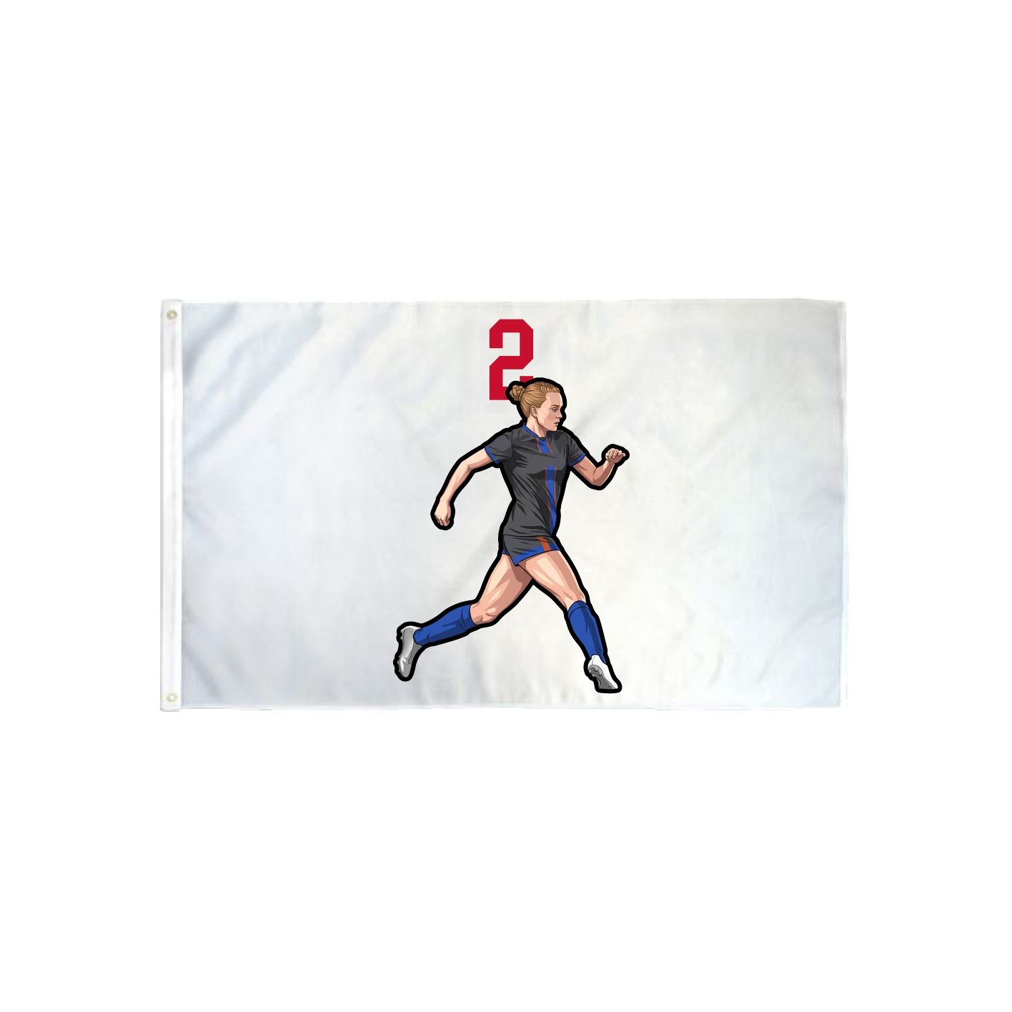 3x5 Flag — Number Top in Classic