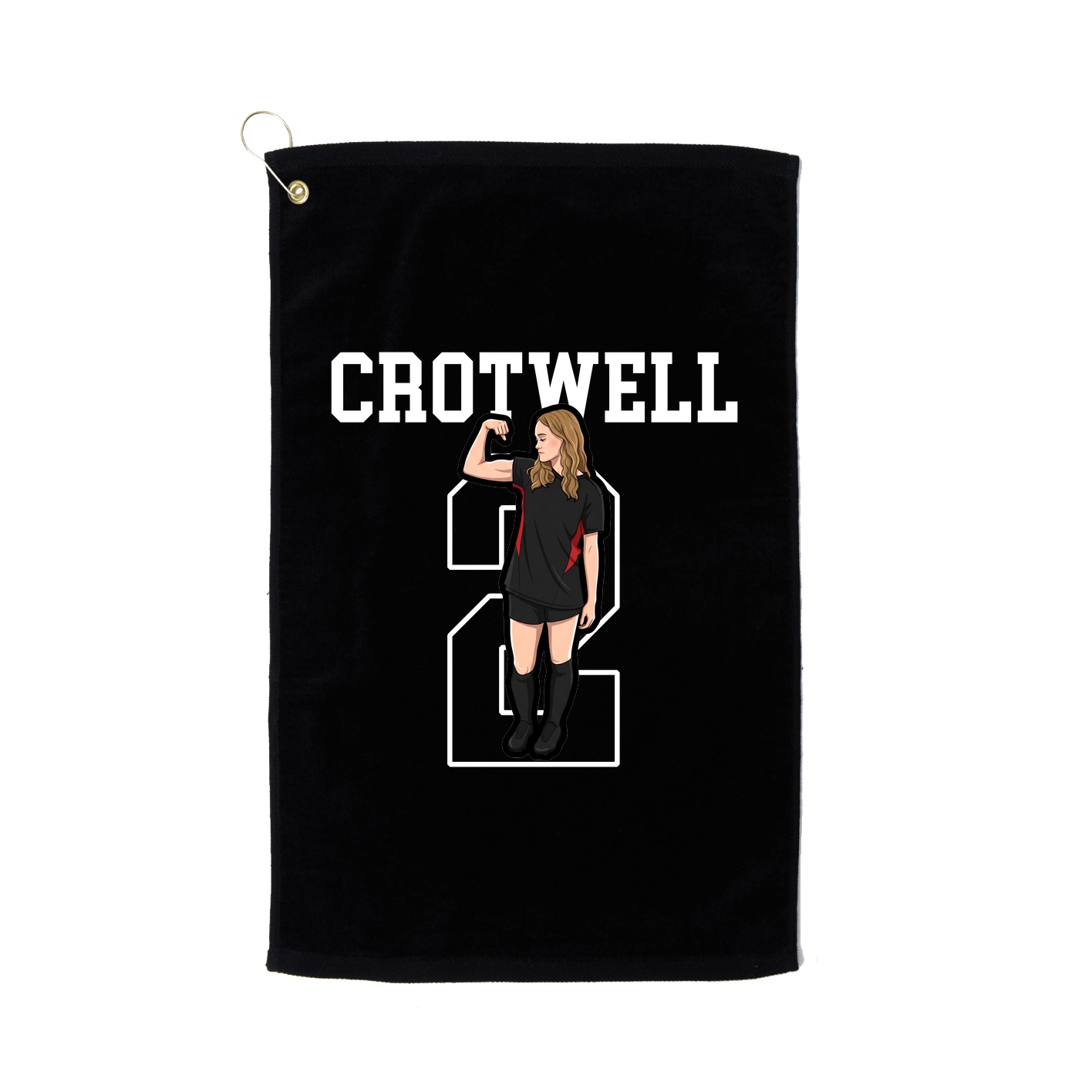 Golf Towel — Shirsey in Black