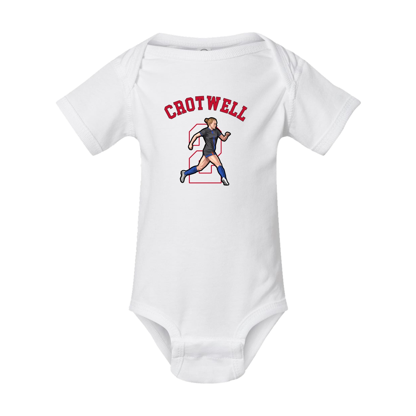 Baby Onesie — Shirsey Arch in White