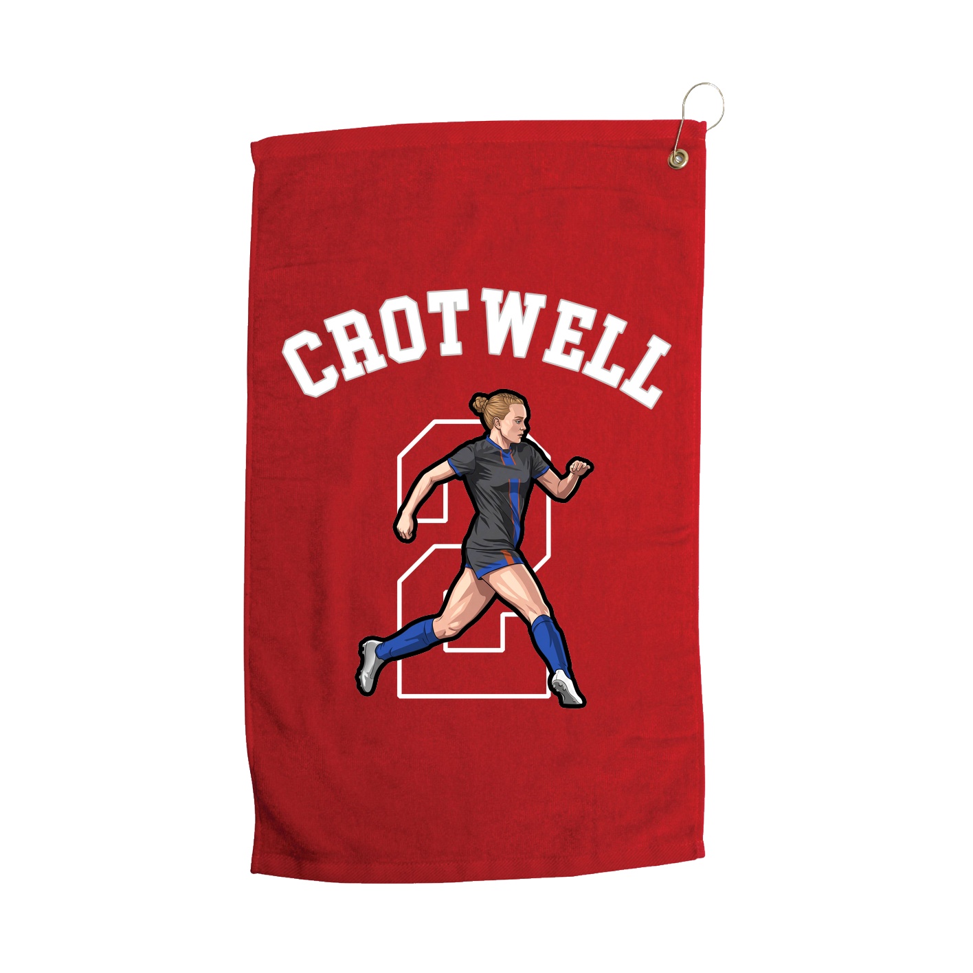 Golf Towel — Shirsey Arch in Red