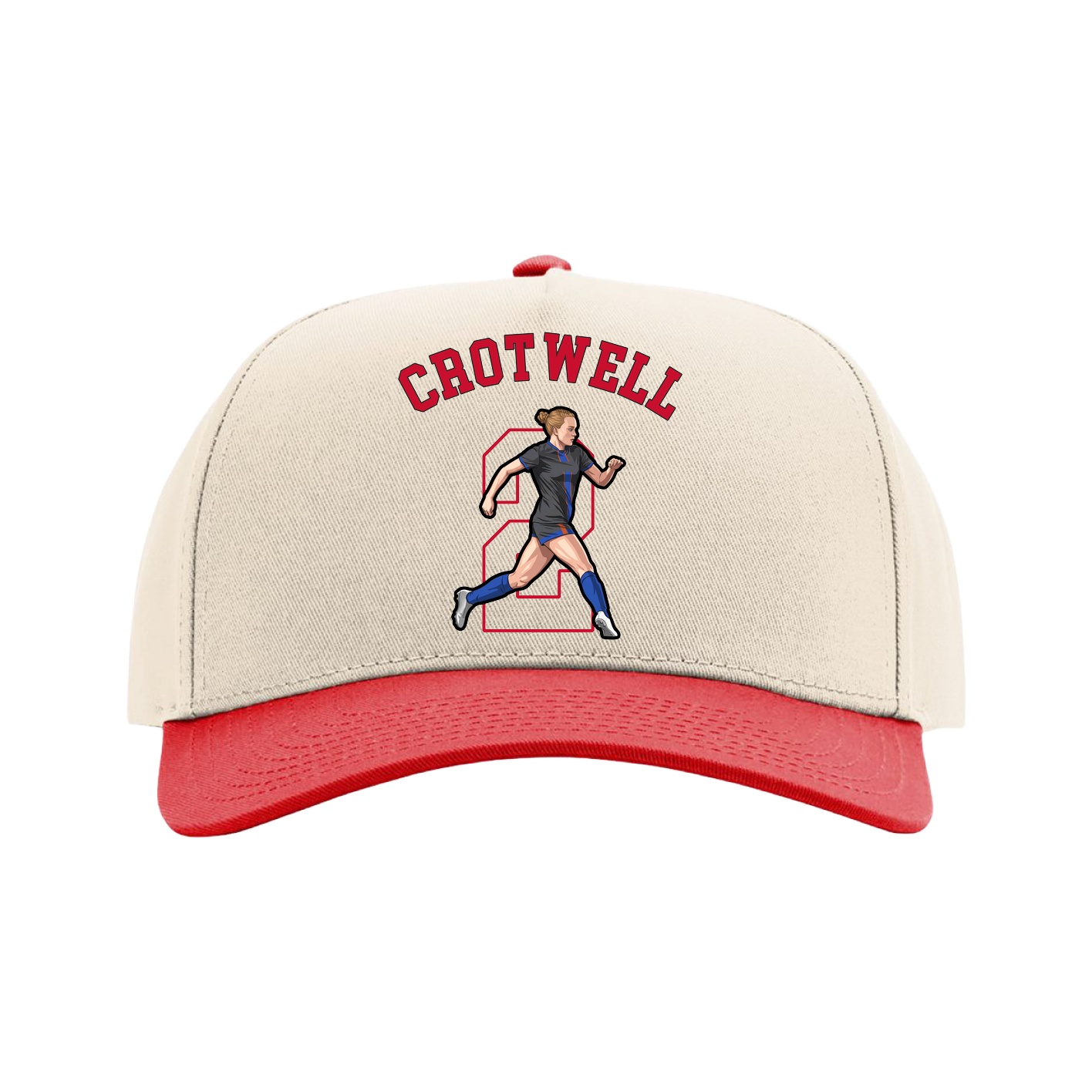 Full Fabric Five-Panel Champ Cap
