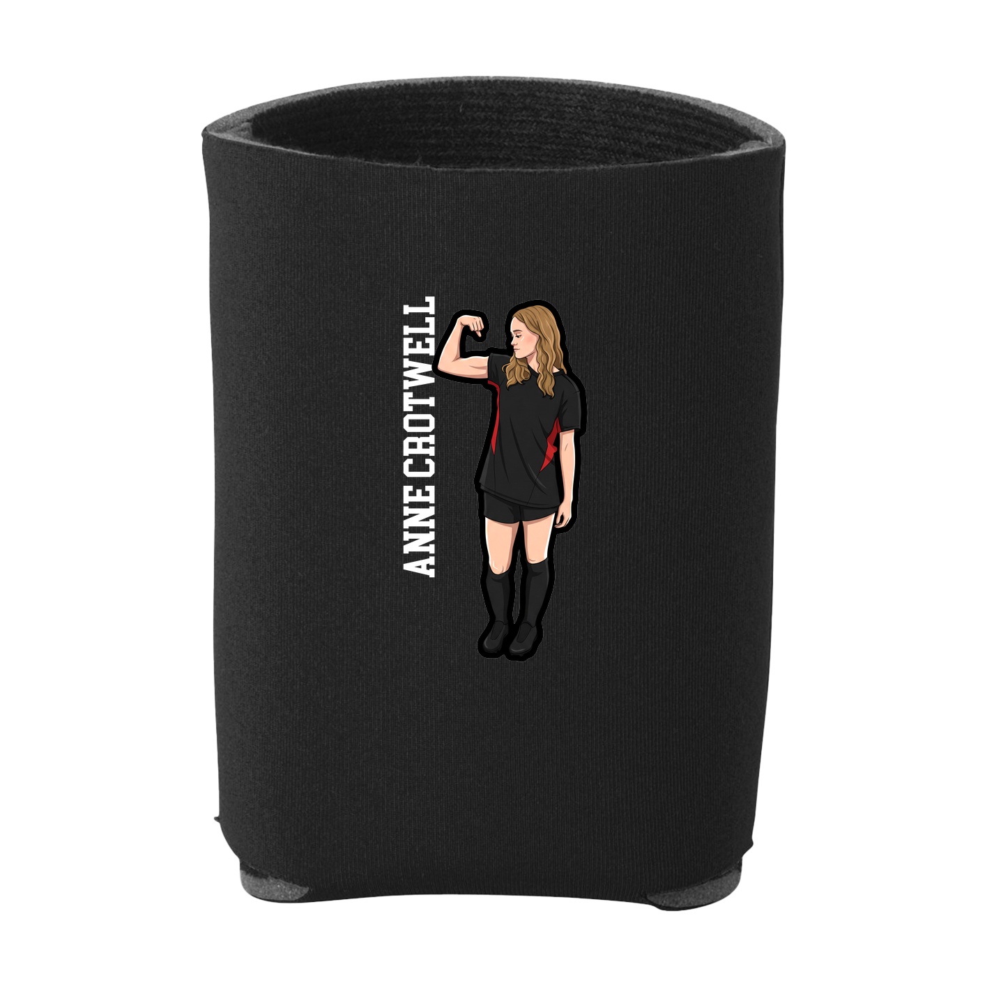 Can Holder — Name Vertical in Black