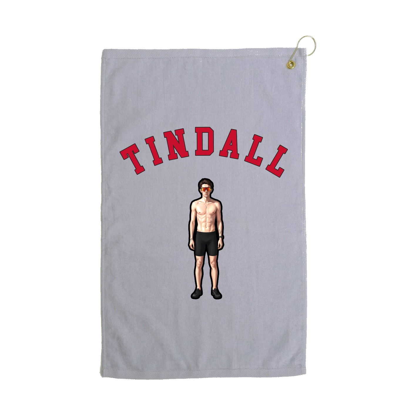Golf Towel — Shirsey Arch in Grey