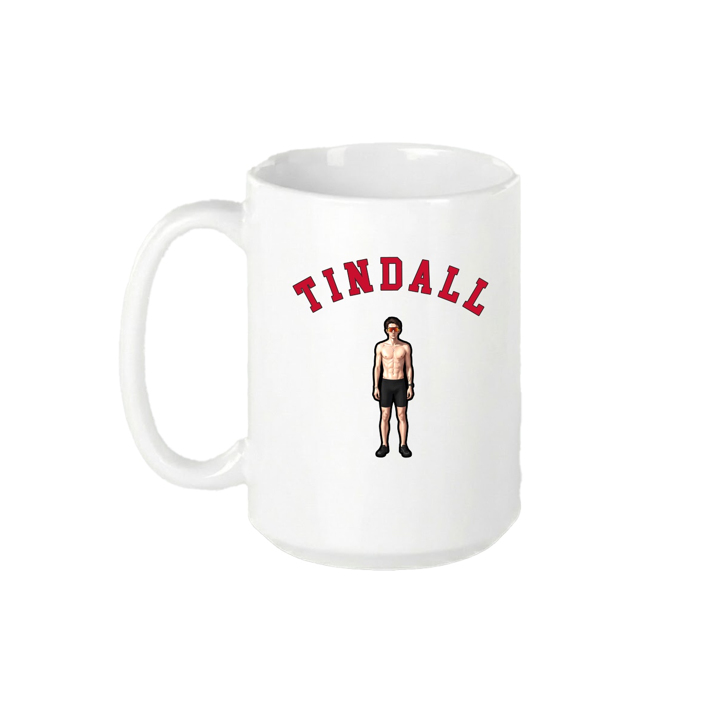 15oz Coffee Mug — Shirsey Arch in White