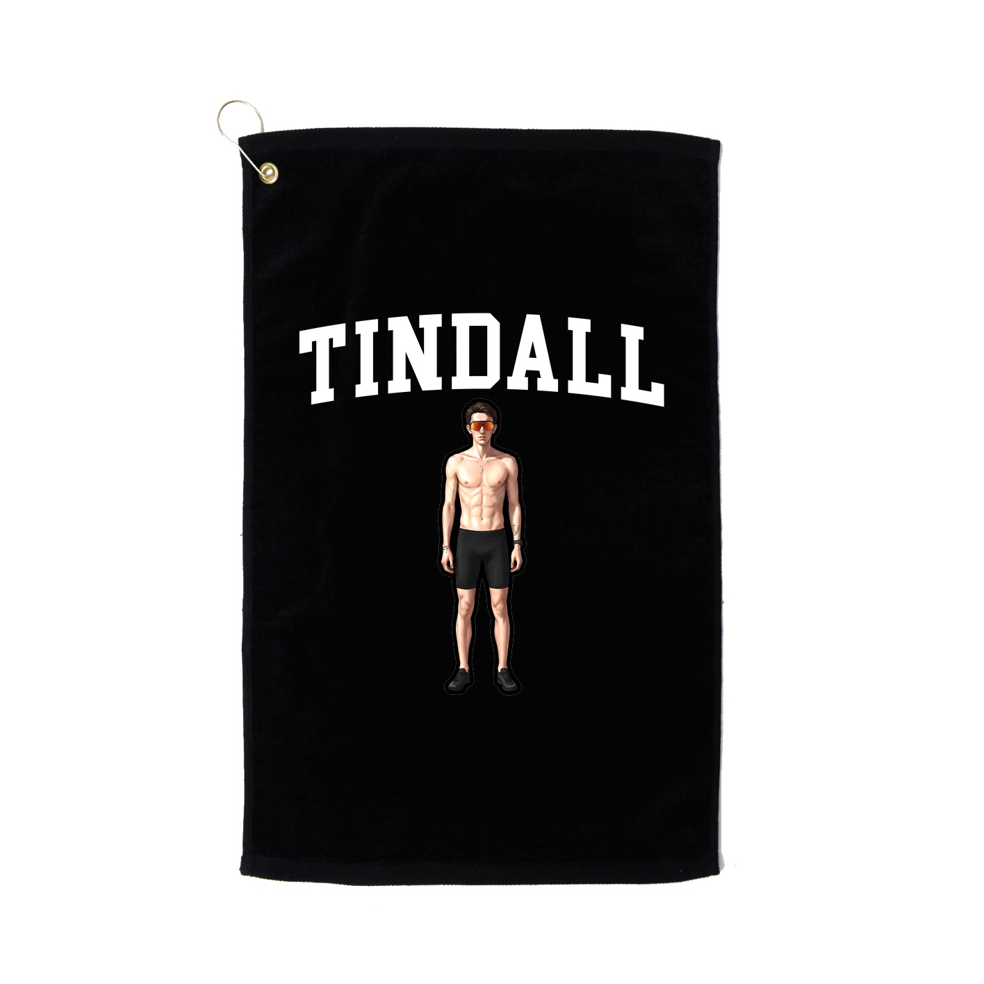 Golf Towel — Shirsey in Black