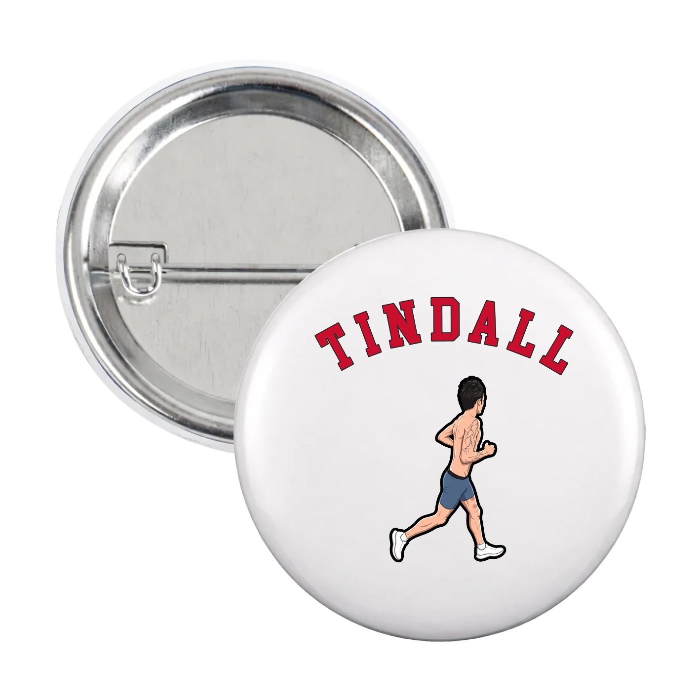 Game Day Button — Shirsey Arch in White