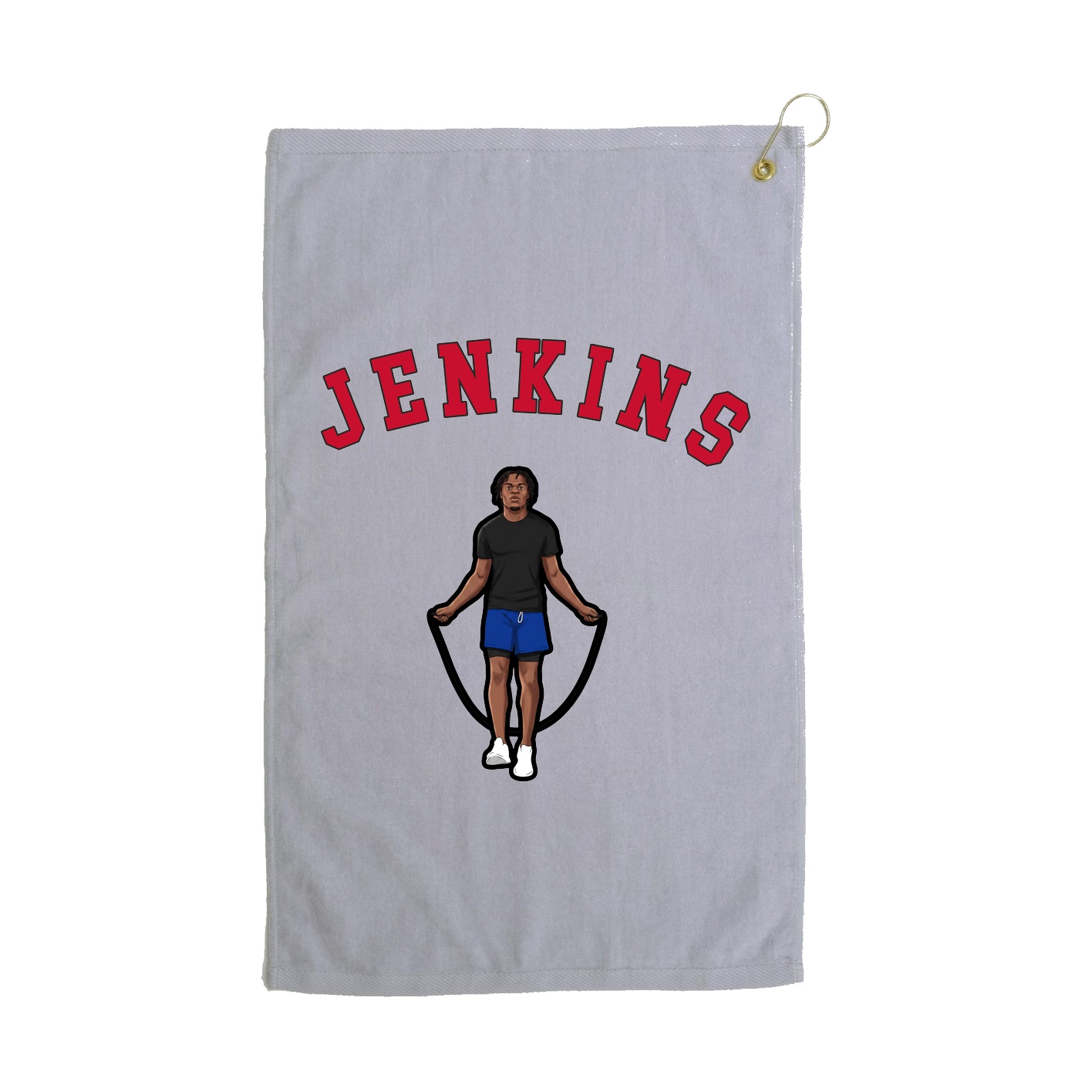 Golf Towel — Shirsey Arch in Grey