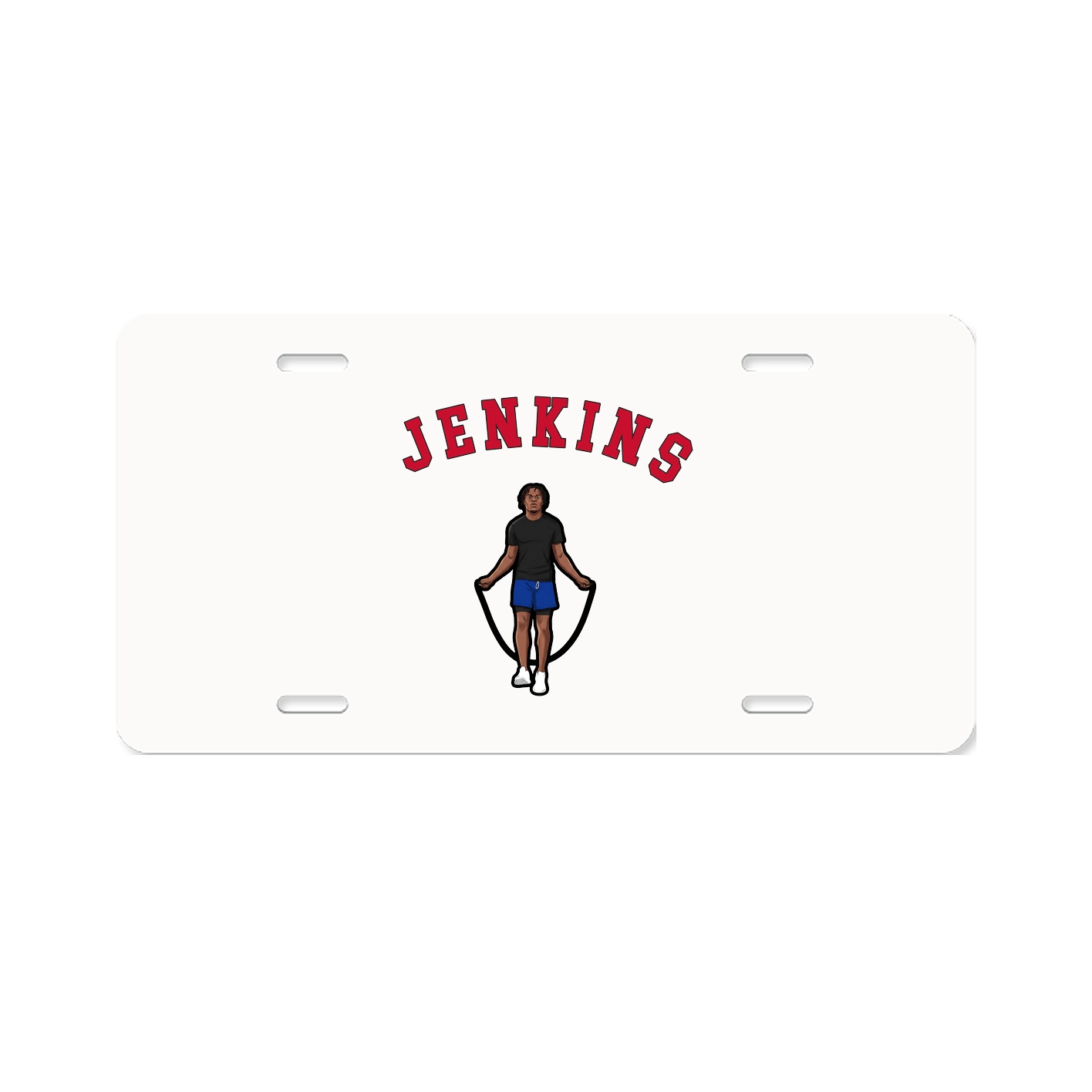 License Plate — Shirsey Arch in Classic