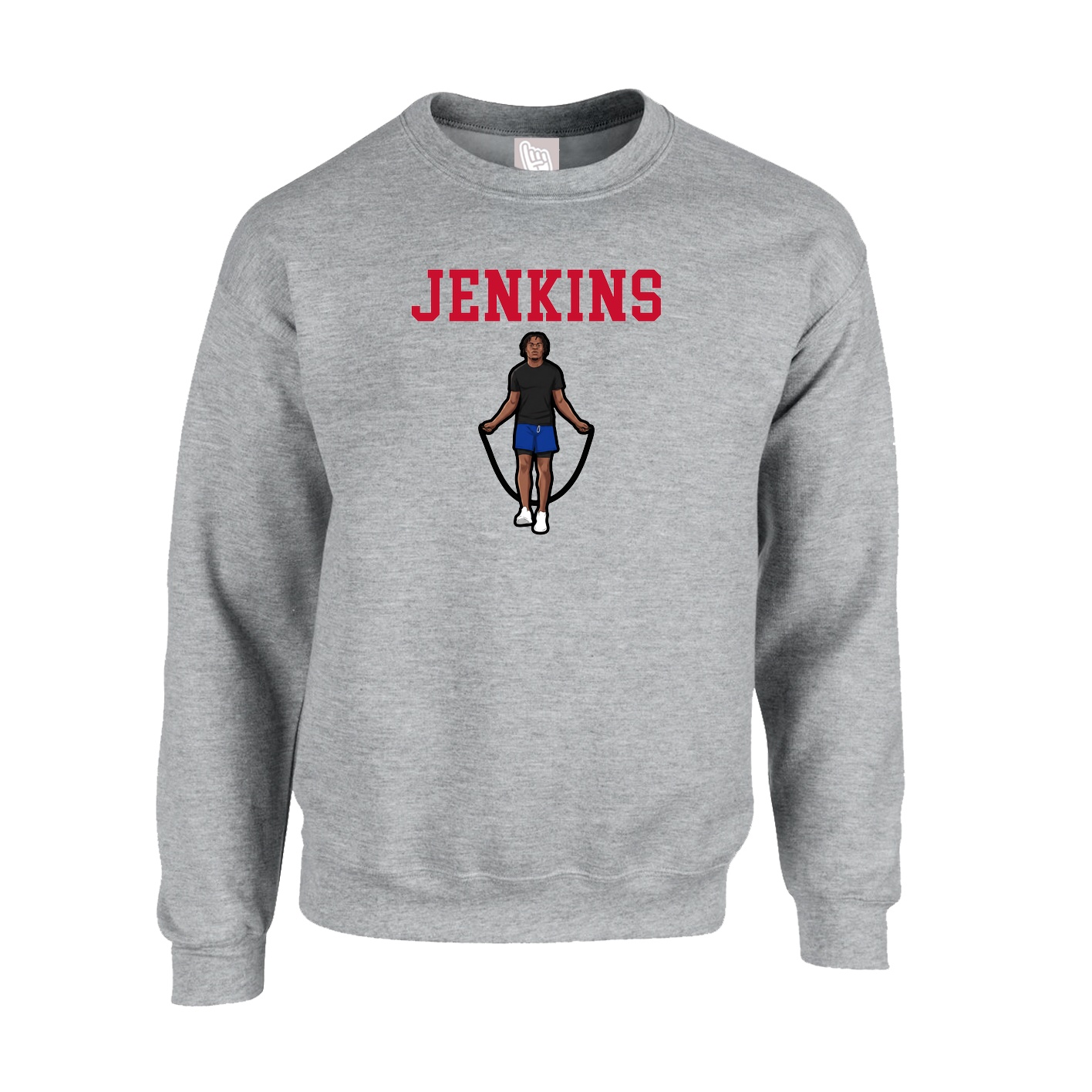Fleece Crew — Shirsey in Grey