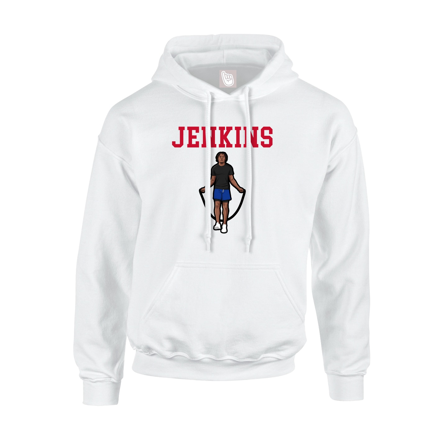 Youth Hoodie — Shirsey in White