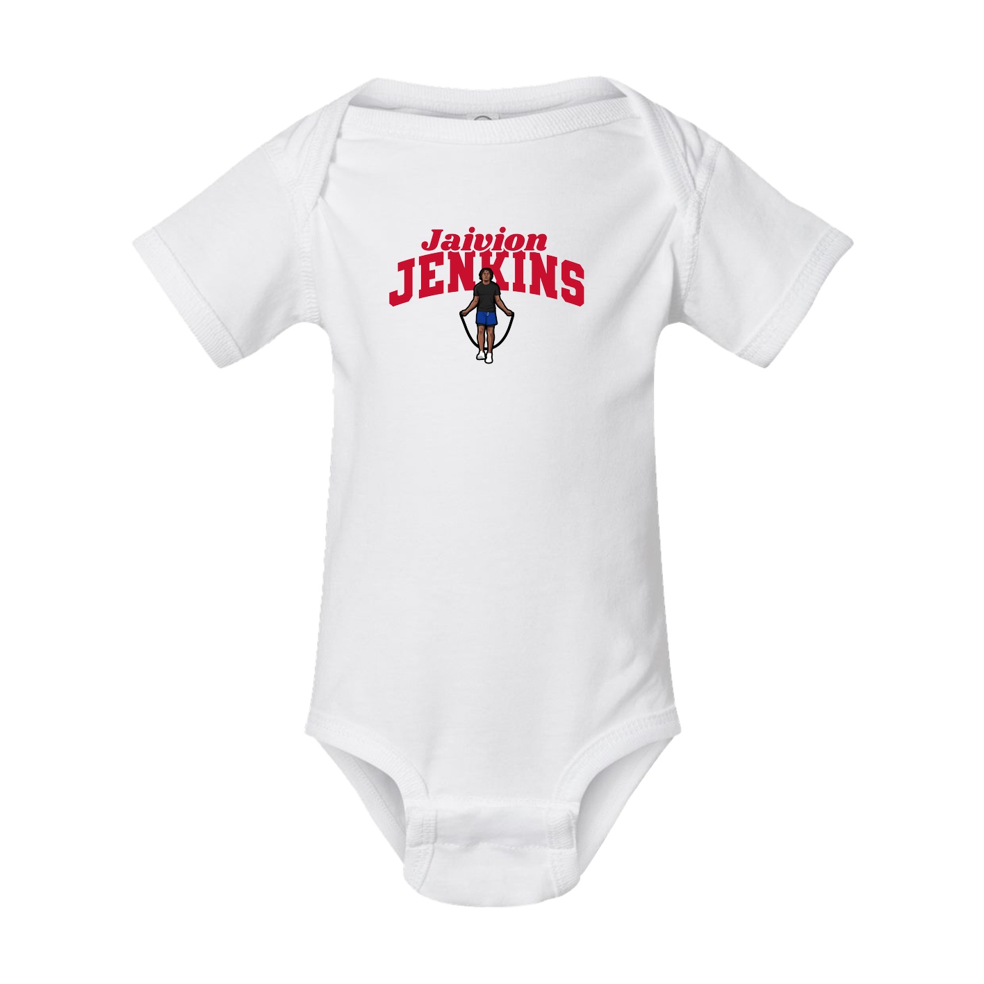 Baby Onesie — Signature Arch in White