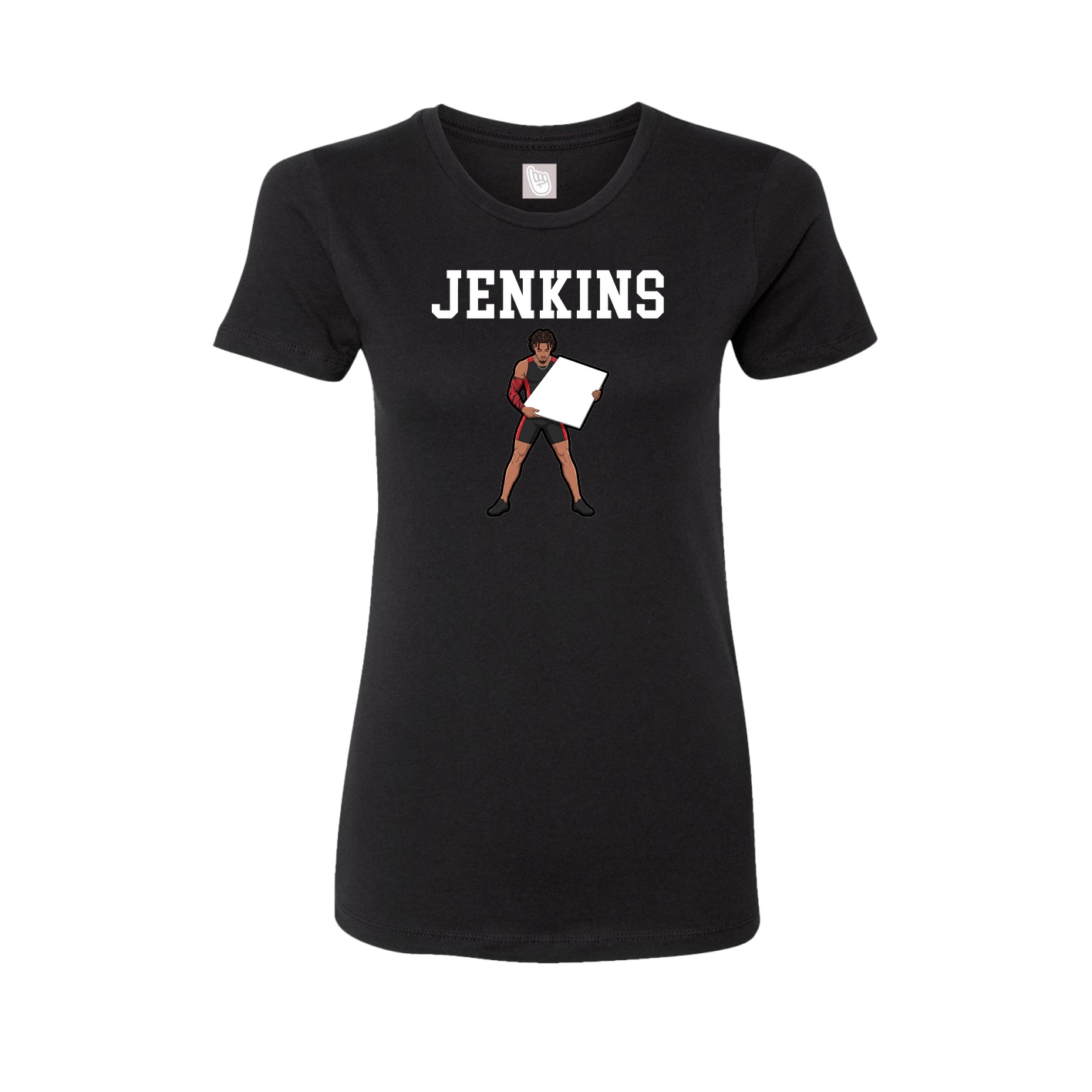 Fitted Women's Tee — Shirsey in Black