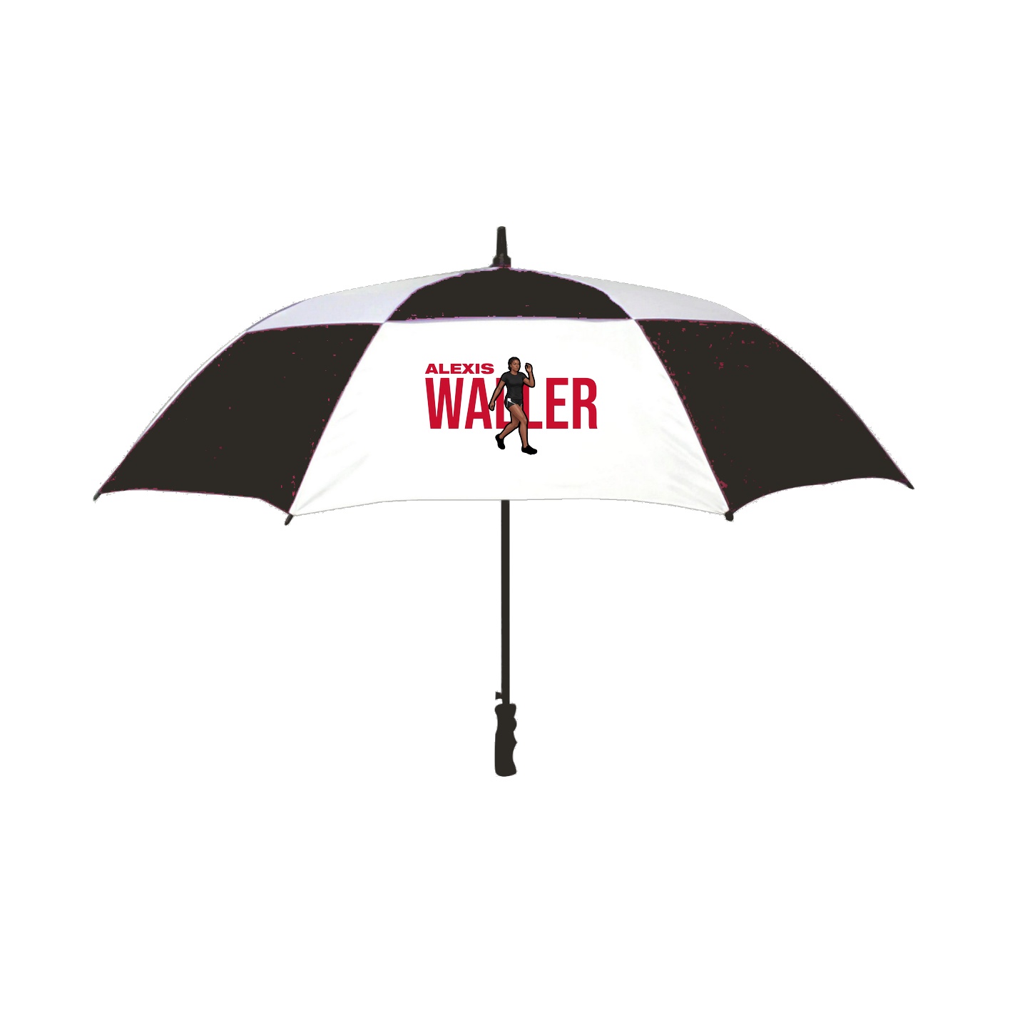 Golf Umbrella — Player Name in Black