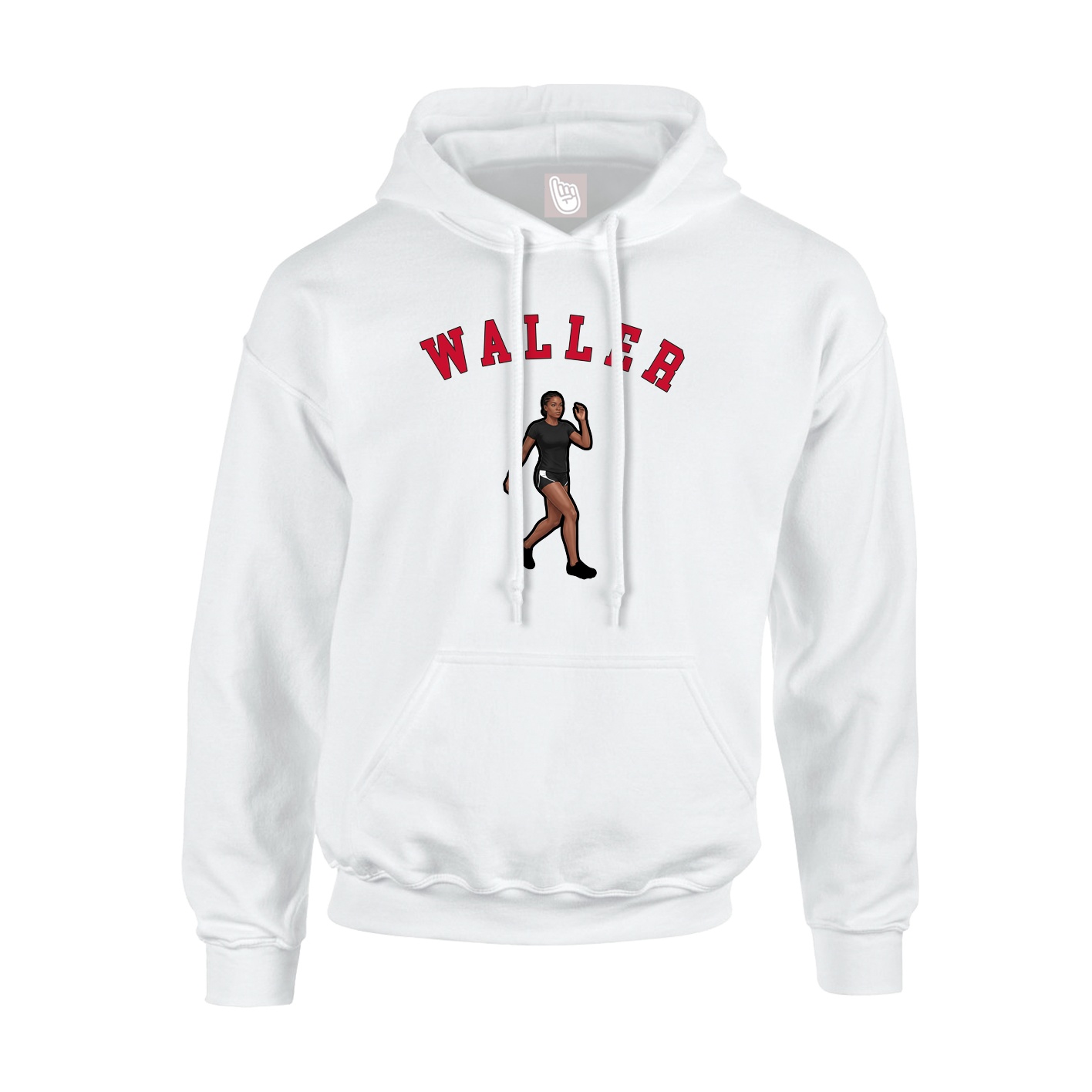 Hoodie — Shirsey Arch in White